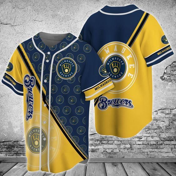 Milwaukee Brewers Baseball Jersey BJ0015 - lylyprint.com T-Shirts, Hoodie, Sweatshirt | WearSparks.com (Image 2)