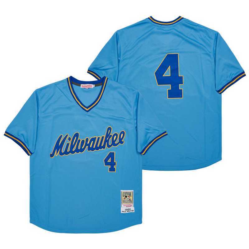 milwaukee brewers #4 paul molitor