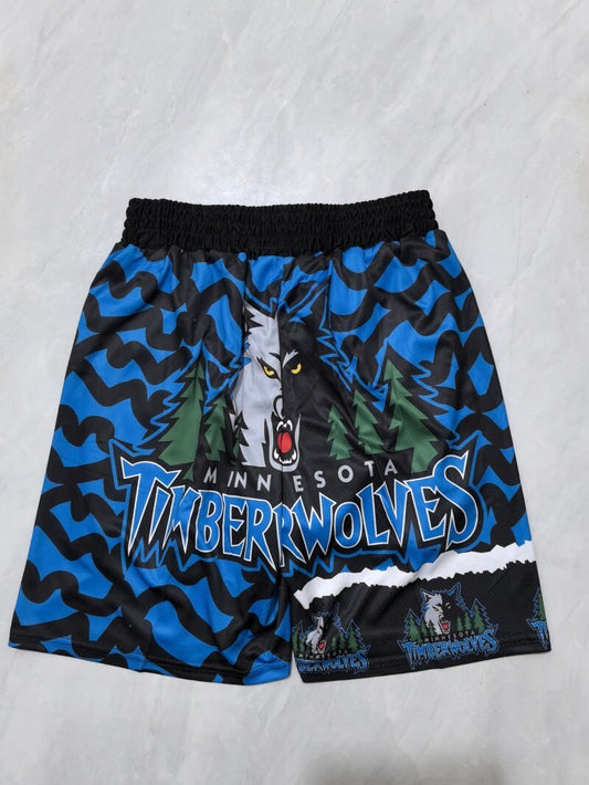 minnesota timberwolves Timberwolves Shorts Style 1