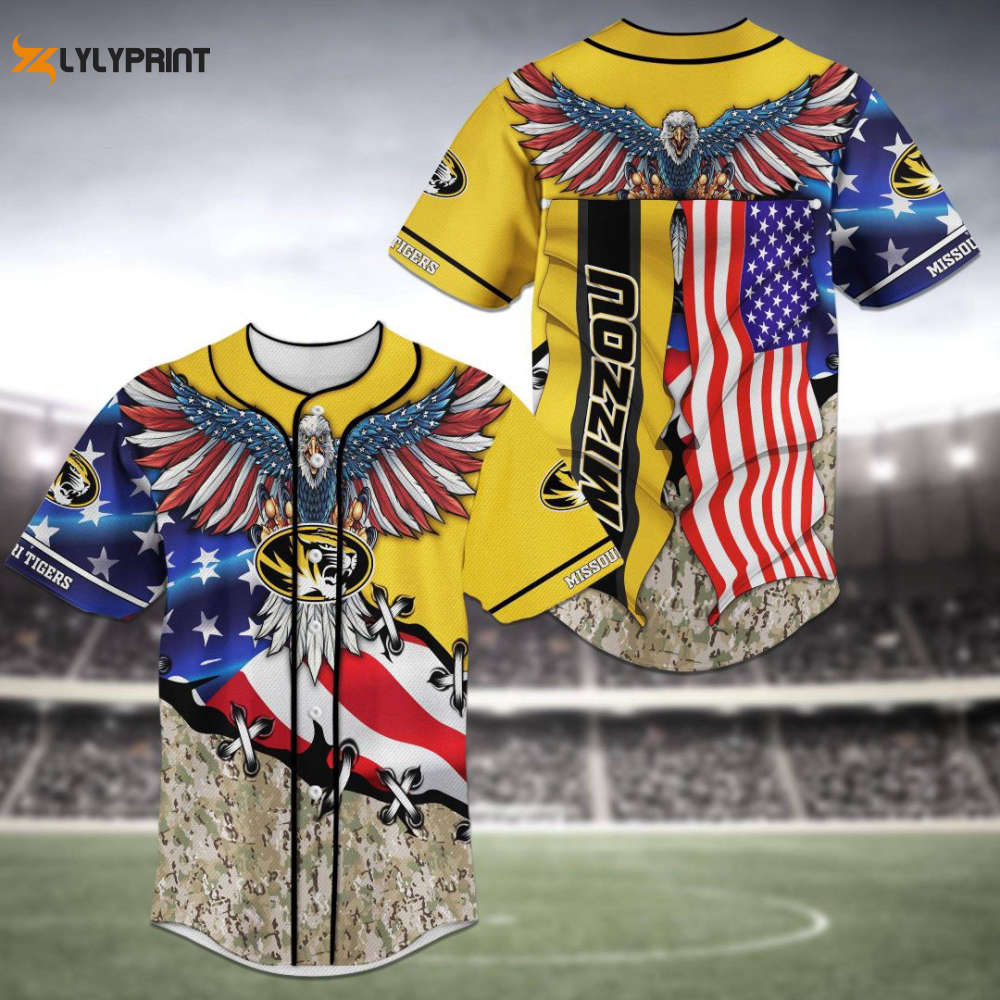 Missouri Tigers Baseball Jersey Gift For Men Women - lylyprint.com T-Shirts, Hoodie, Sweatshirt | WearSparks.com (Image 1)