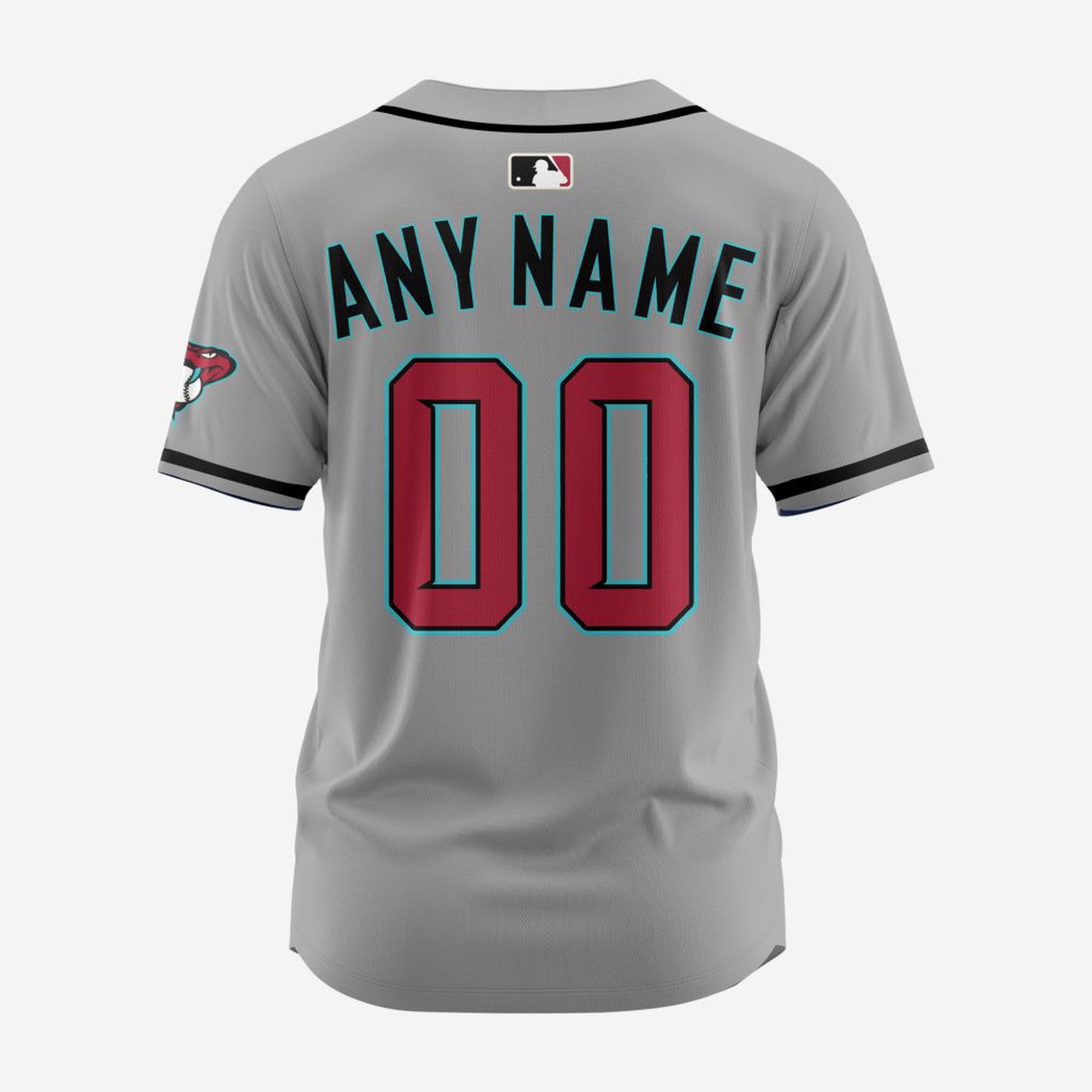 MLB Arizona Diamondbacks Personalized 2024 Road Baseball Jersey - Bafud T-Shirts, Hoodie, Sweatshirt (Image 2)