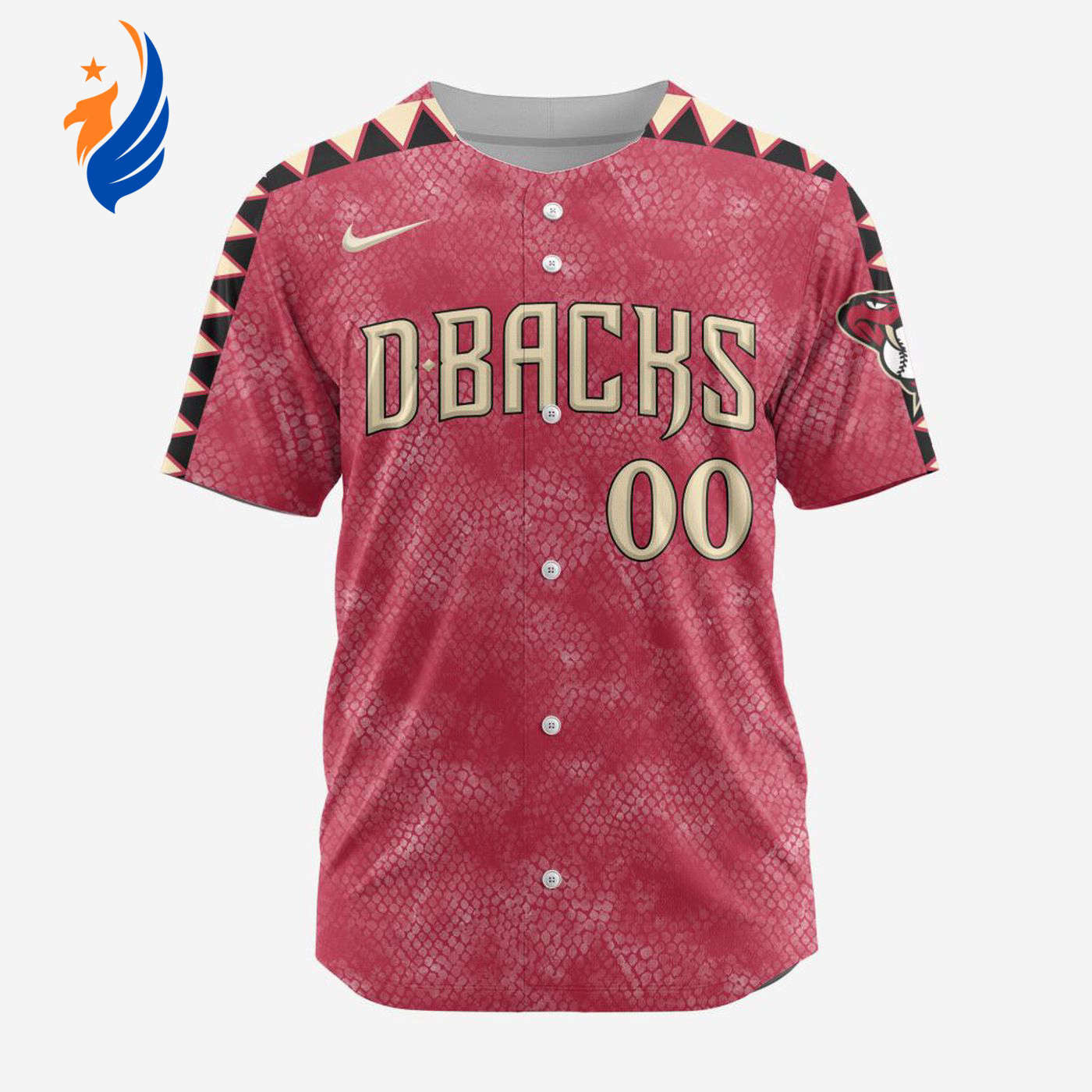 MLB Arizona Diamondbacks Personalized Alternate Design Concept Baseball Jersey 2402 - Bafud T-Shirts, Hoodie,... (Image 1)