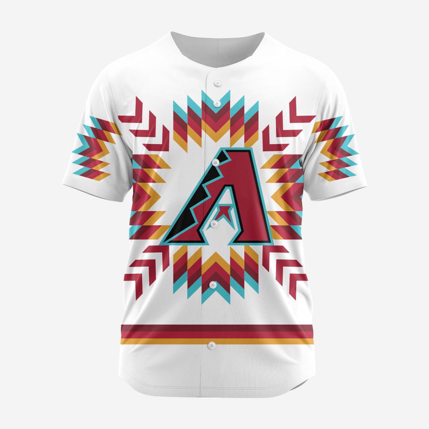 MLB Arizona Diamondbacks Special Native Design Baseball Jersey Gift for Men Women - Bafud T-Shirts, Hoodie,... (Image 2)