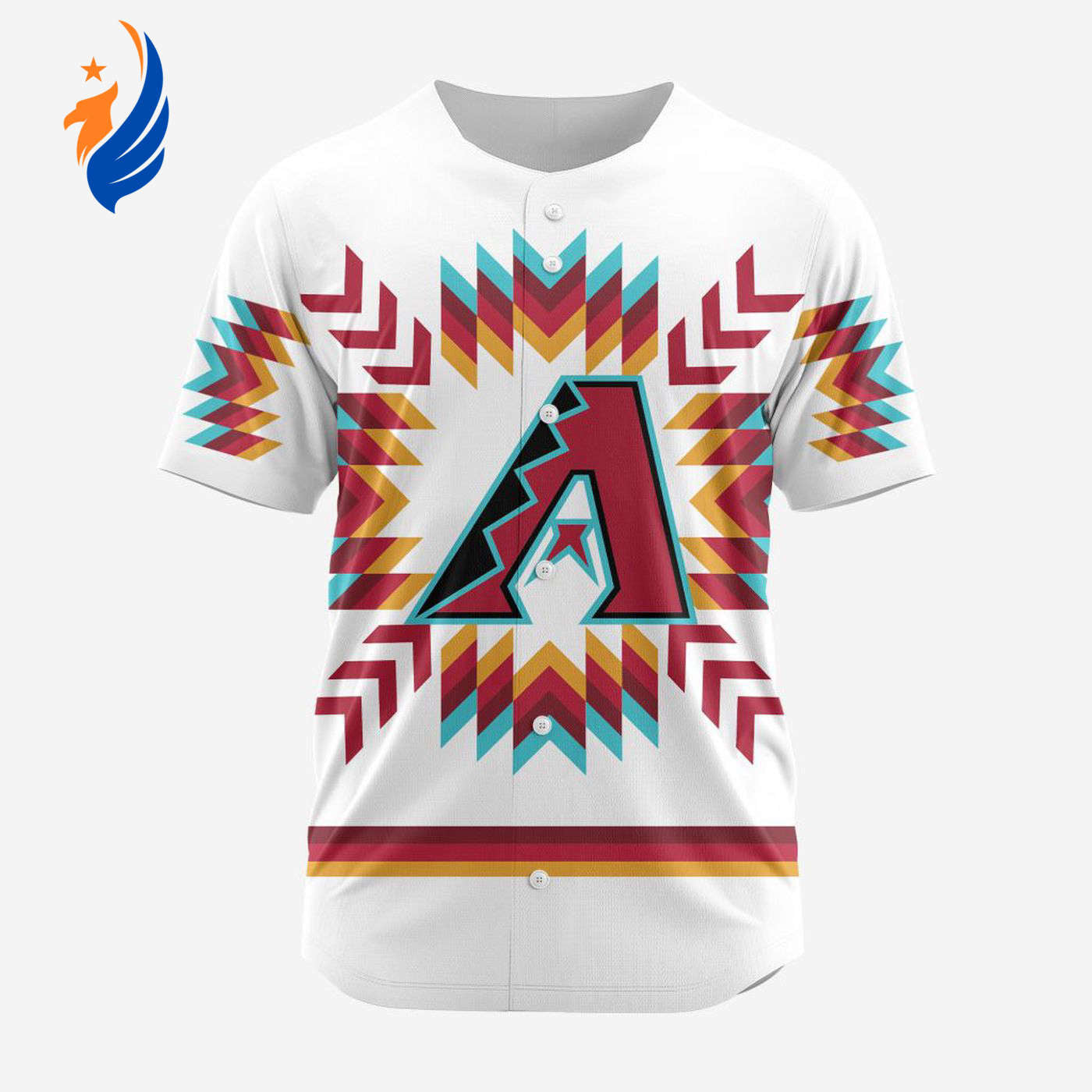MLB Arizona Diamondbacks Special Native Design Baseball Jersey Gift for Men Women - Bafud T-Shirts, Hoodie,... (Image 1)