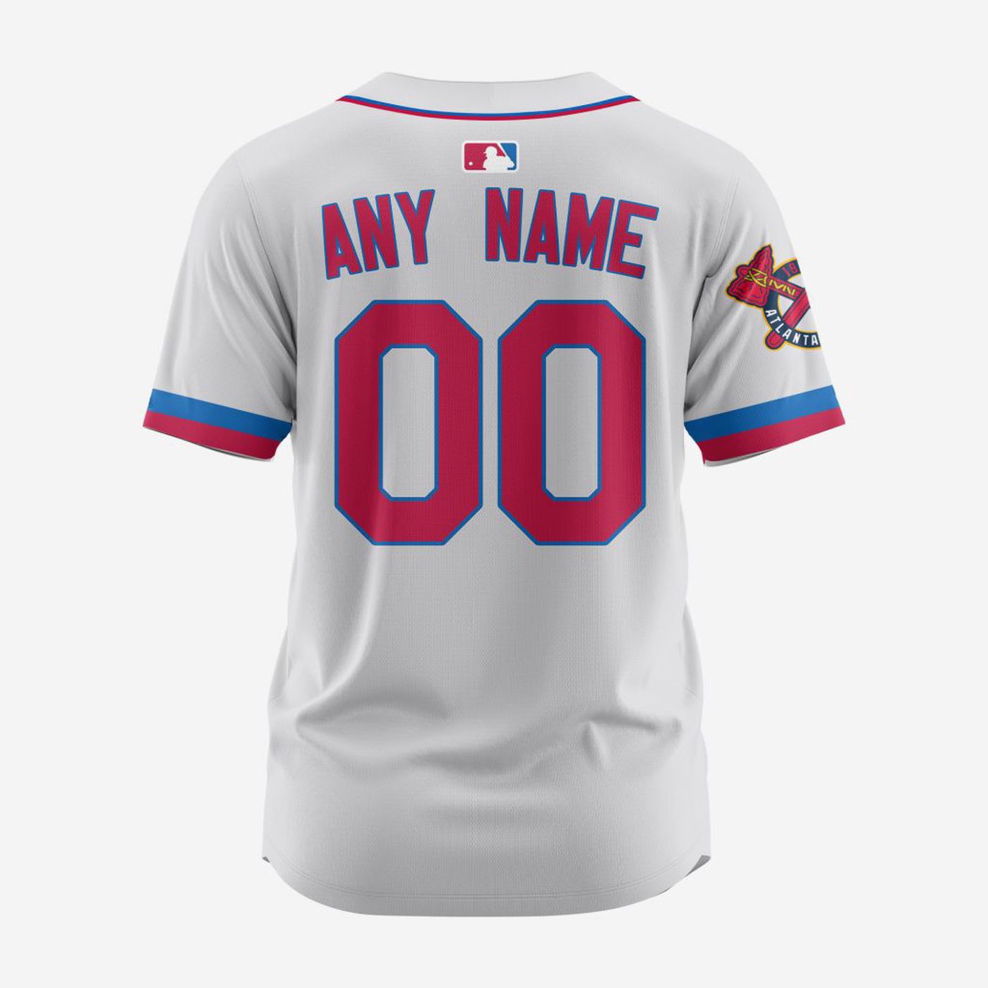 MLB Atlanta Braves Personalized Alternate Design Concept Baseball Jersey 2404 - Bafud T-Shirts, Hoodie, Sweatshirt (Image 2)