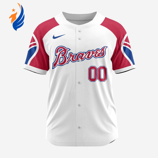 MLB Atlanta Braves Personalized Reverse Retro Concept Design Baseball Jersey - Bafud T-Shirts, Hoodie, Sweatshirt (Image 1)