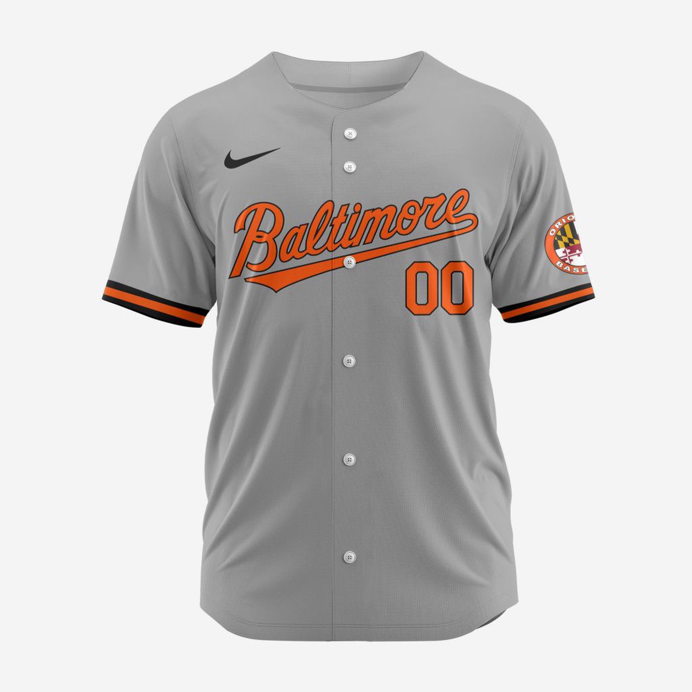 MLB Baltimore Orioles Personalized 2024 Road Baseball Jersey - Bafud T-Shirts, Hoodie, Sweatshirt | WearSparks.com (Image 3)
