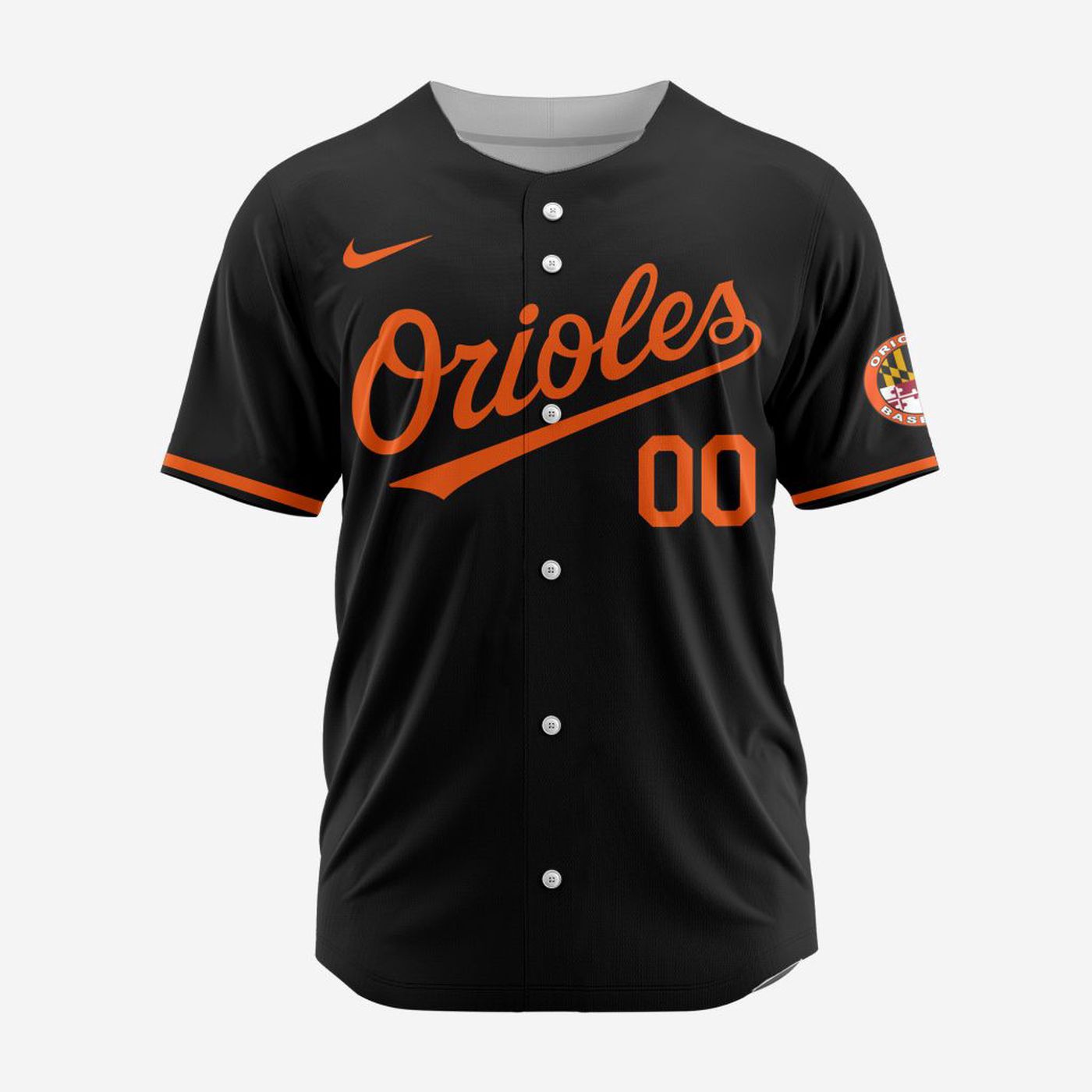 MLB Baltimore Orioles Personalized Alternate 02 Baseball Jersey - Bafud T-Shirts, Hoodie, Sweatshirt (Image 2)