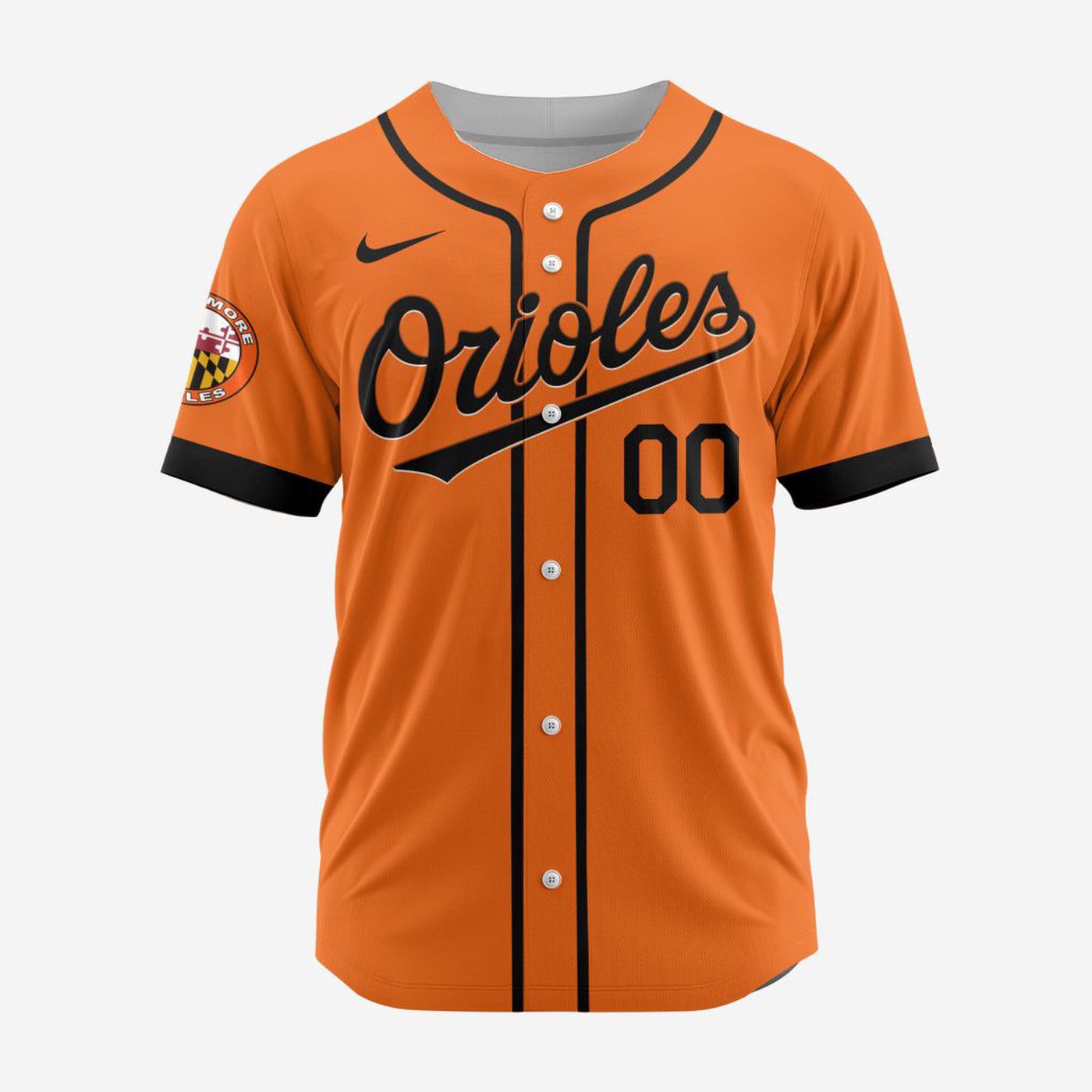 MLB Baltimore Orioles Personalized Alternate Design Concept Baseball Jersey 2404 - Bafud T-Shirts, Hoodie,... (Image 2)
