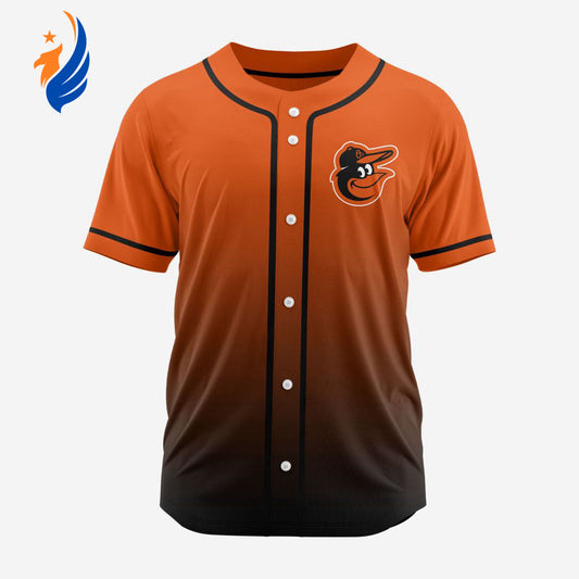 MLB Baltimore Orioles Personalized Gradient Design Baseball Jersey Gift for Men Women - Bafud T-Shirts, Hoodie,... (Image 1)