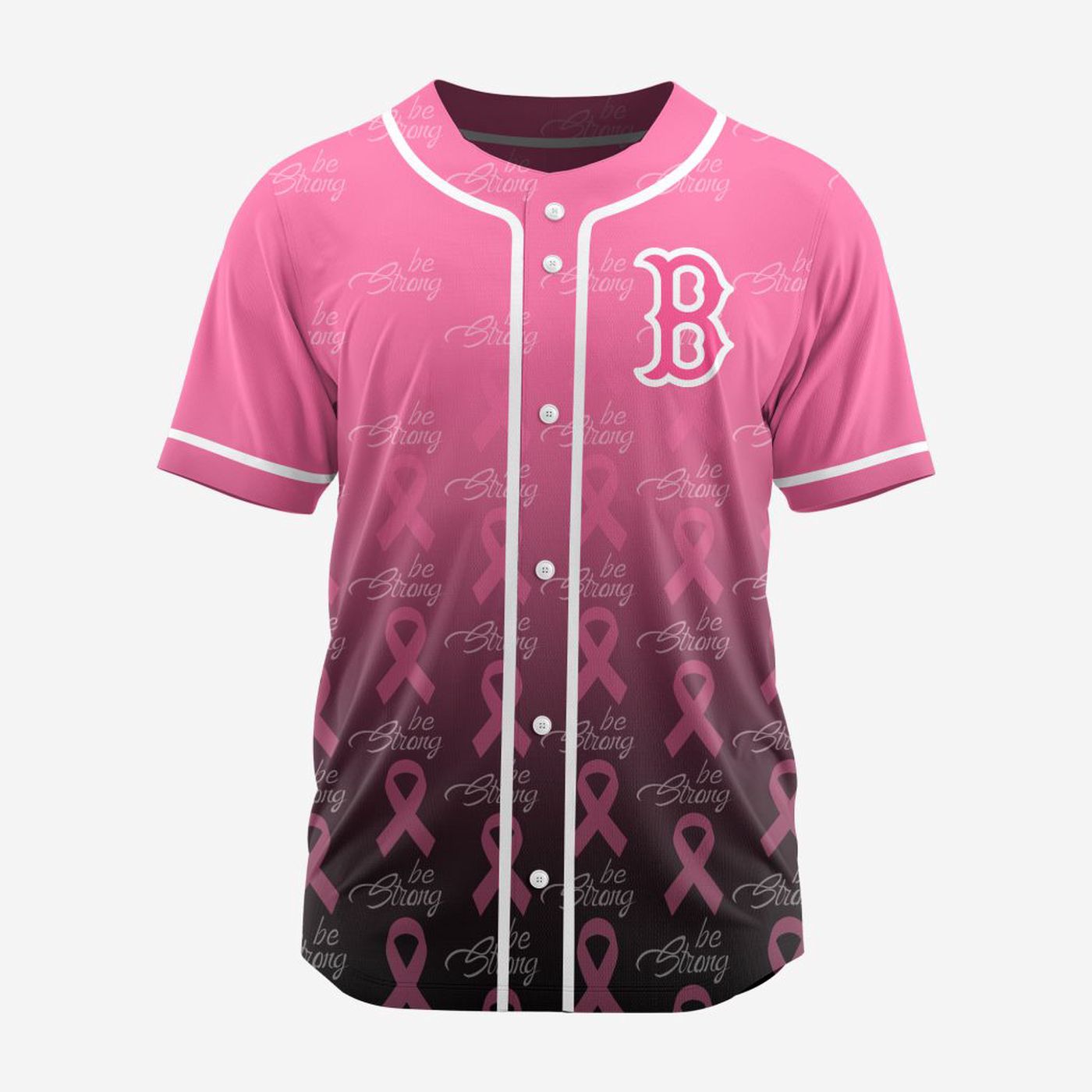 MLB Boston Red Sox Special Pink Design Fight Breast Cancer Baseball Jersey Gift for Men Women - Bafud T-Shirts,... (Image 3)