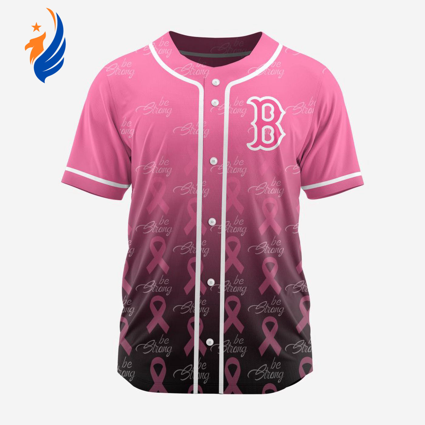 MLB Boston Red Sox Special Pink Design Fight Breast Cancer Baseball Jersey Gift for Men Women - Bafud T-Shirts,... (Image 1)