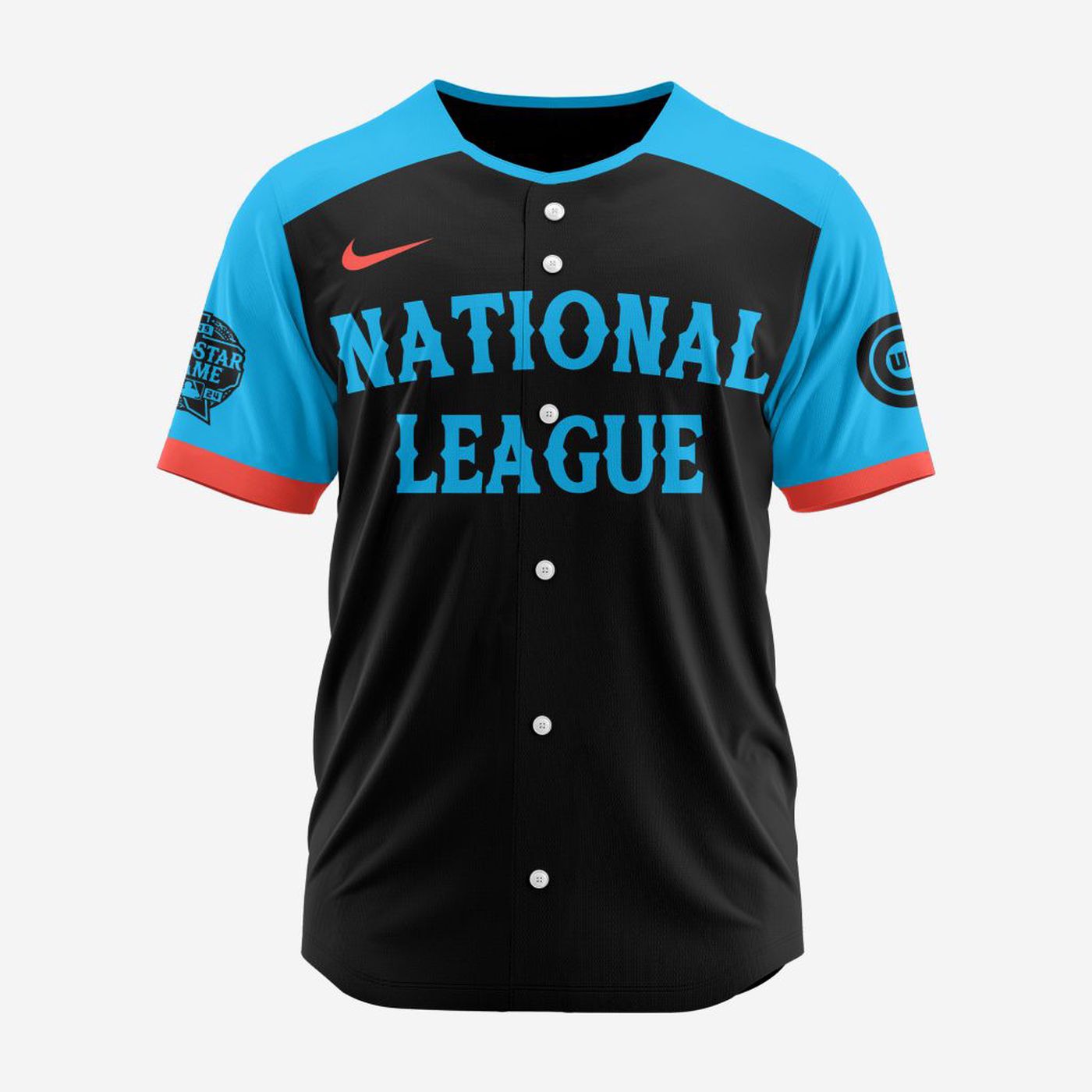 MLB Chicago Cubs Personalized 2024 All Star Game Baseball Jersey - Bafud T-Shirts, Hoodie, Sweatshirt (Image 2)