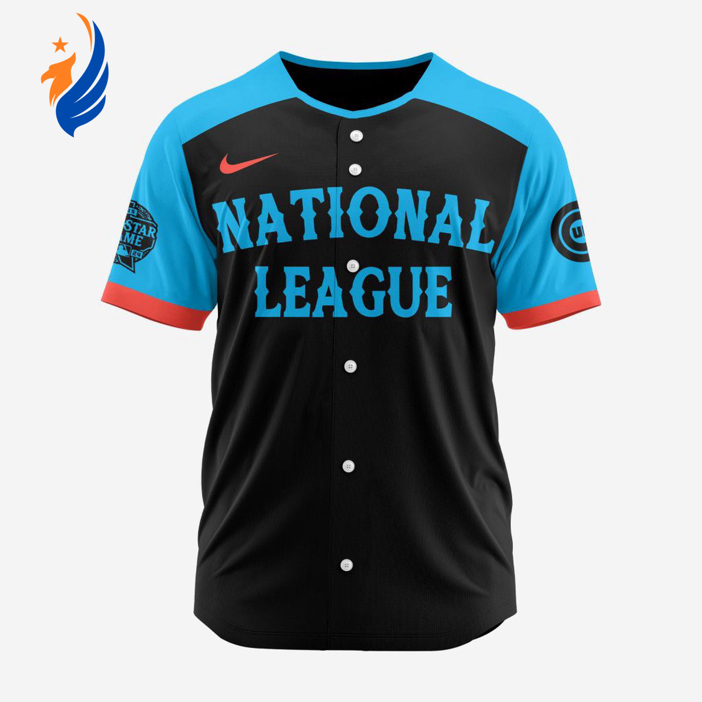 MLB Chicago Cubs Personalized 2024 All Star Game Baseball Jersey - Bafud T-Shirts, Hoodie, Sweatshirt (Image 1)