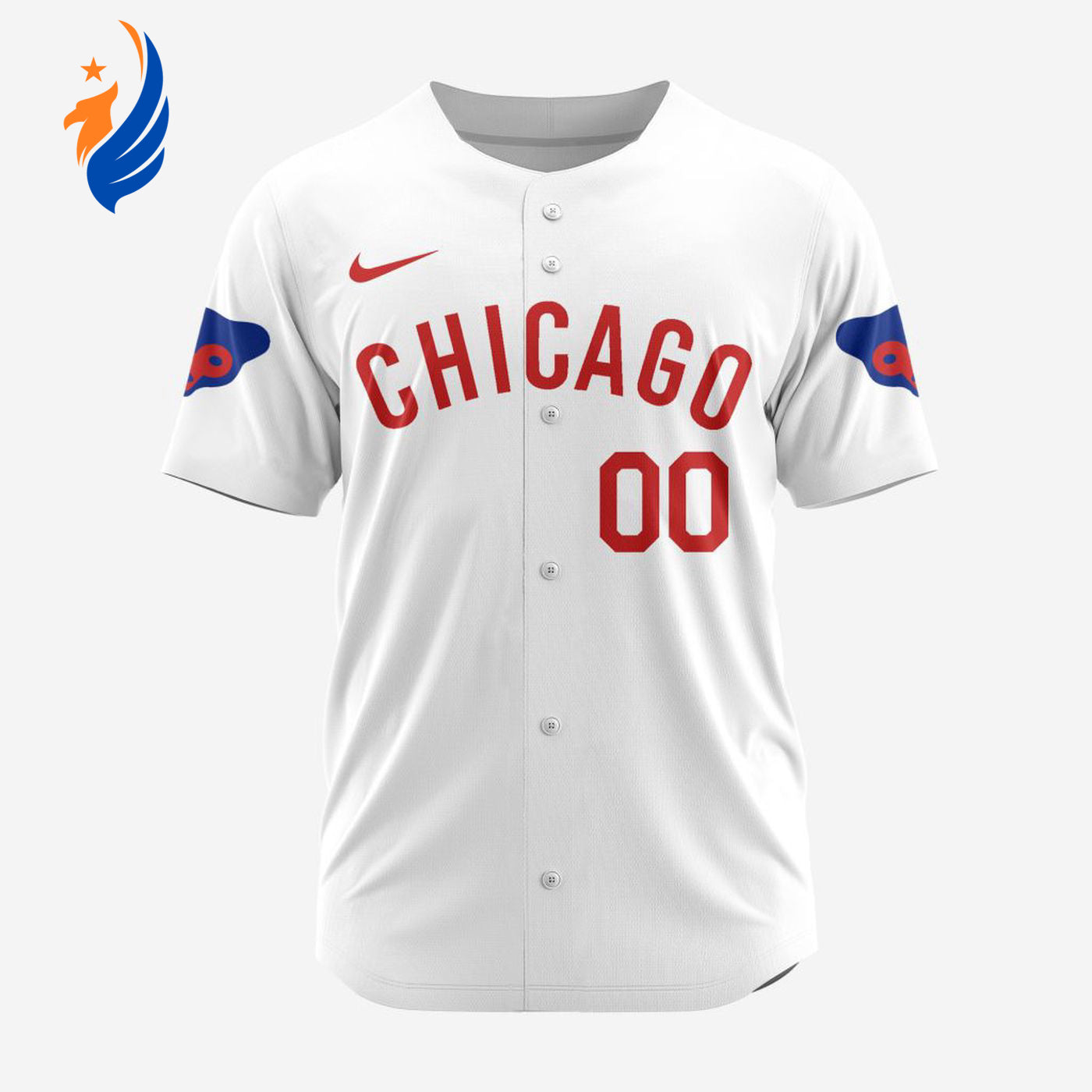 MLB Chicago Cubs Personalized Reverse Retro Concept Design Baseball Jersey - Bafud T-Shirts, Hoodie, Sweatshirt (Image 1)