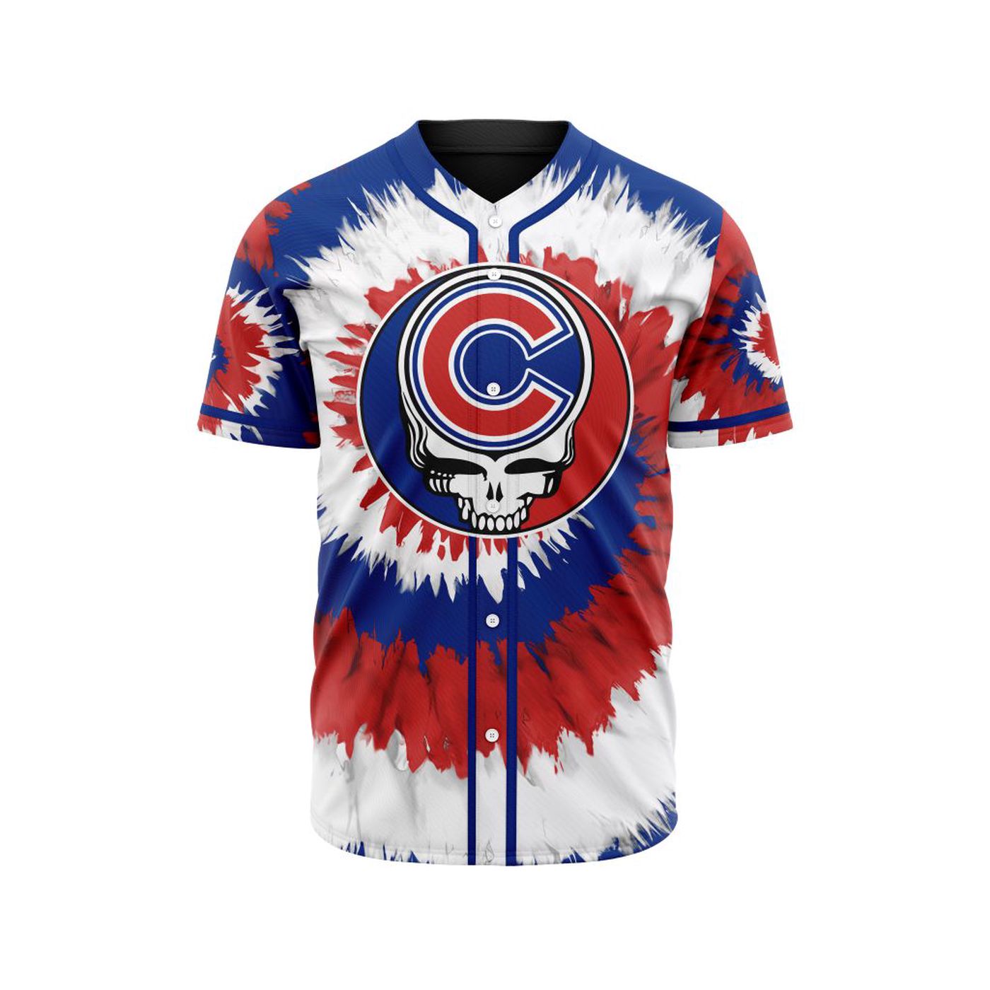 MLB Chicago Cubs Special Grateful Dead Design Baseball Jersey Gift for Men Women - Bafud T-Shirts, Hoodie,... (Image 2)