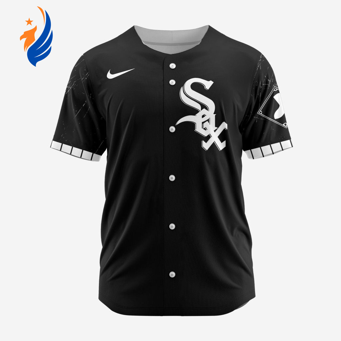 MLB Chicago White Sox Personalized Alternate Design Concept Baseball Jersey 2402 - Bafud T-Shirts, Hoodie,... (Image 1)