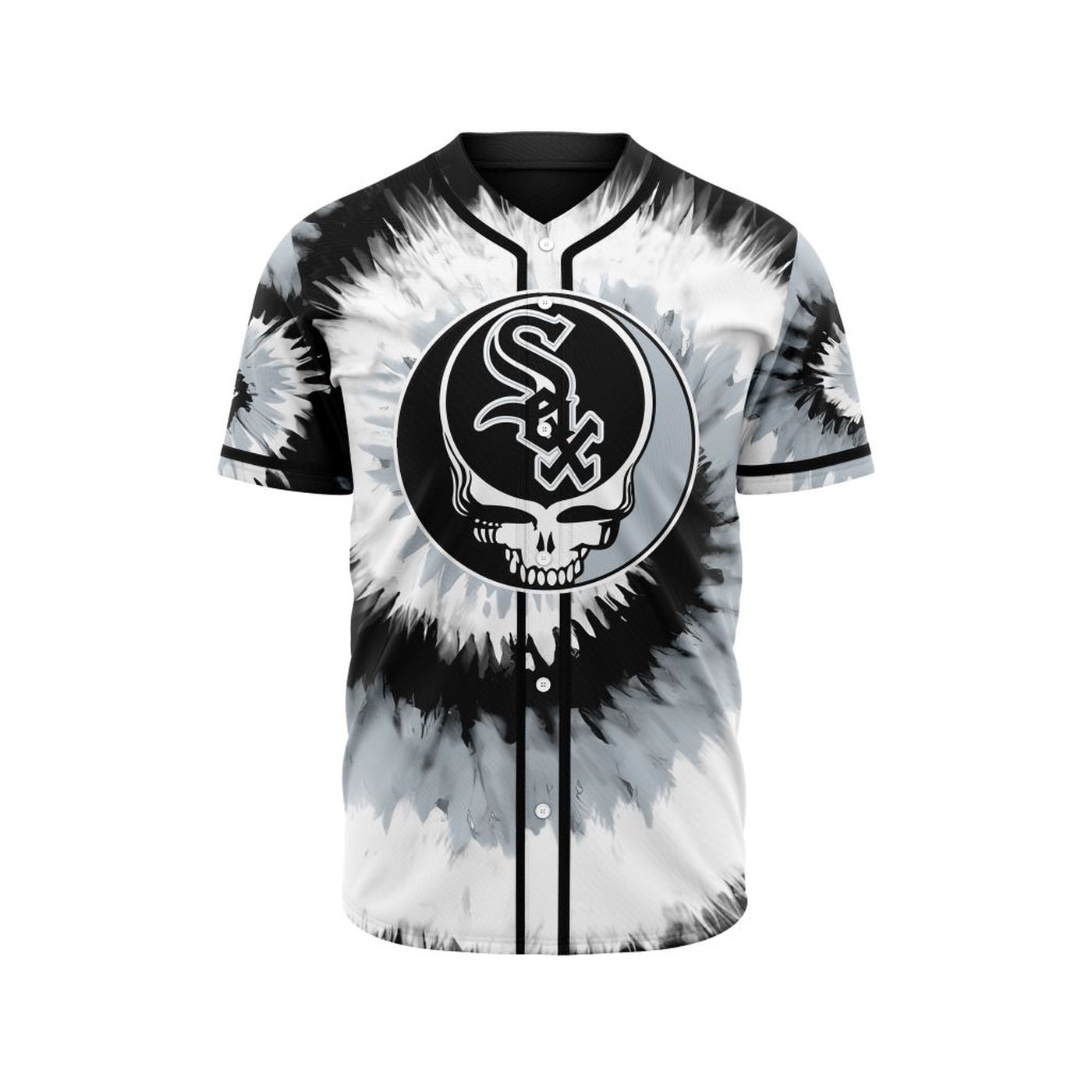 MLB Chicago White Sox Special Grateful Dead Design Baseball Jersey Gift for Men Women - Bafud T-Shirts, Hoodie,... (Image 2)