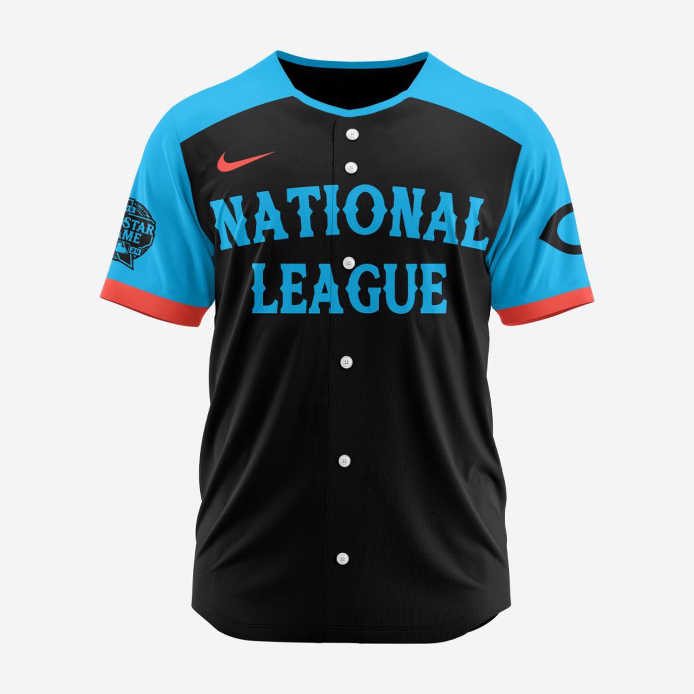 MLB Cincinnati Reds Personalized 2024 All Star Game Baseball Jersey - Bafud T-Shirts, Hoodie, Sweatshirt (Image 2)