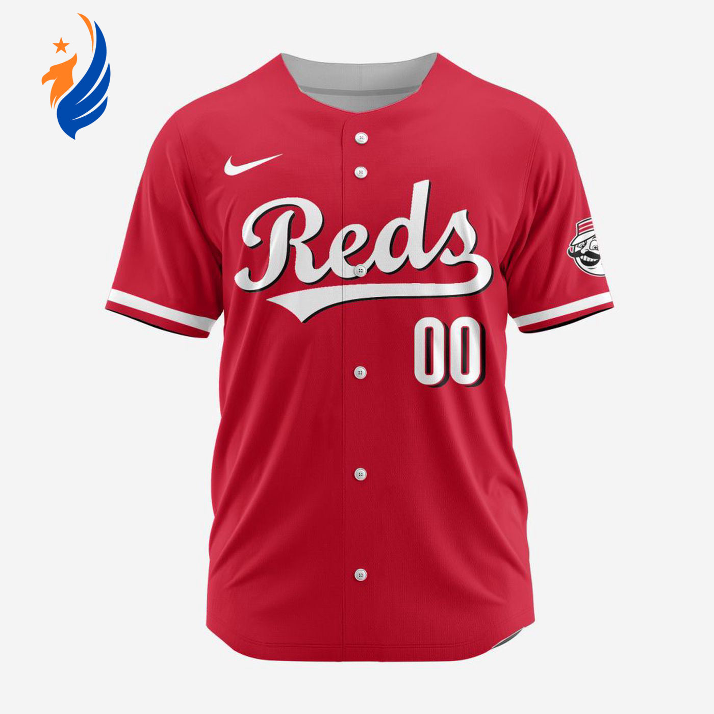 MLB Cincinnati Reds Personalized Alternate 02 Baseball Jersey - Bafud T-Shirts, Hoodie, Sweatshirt | WearSparks.com (Image 1)