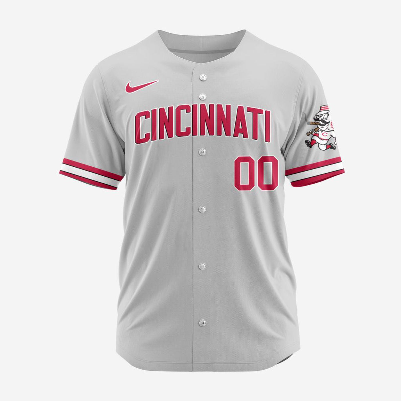 MLB Cincinnati Reds Personalized Alternate Design Concept Baseball Jersey 2402 - Bafud T-Shirts, Hoodie, Sweatshirt (Image 2)