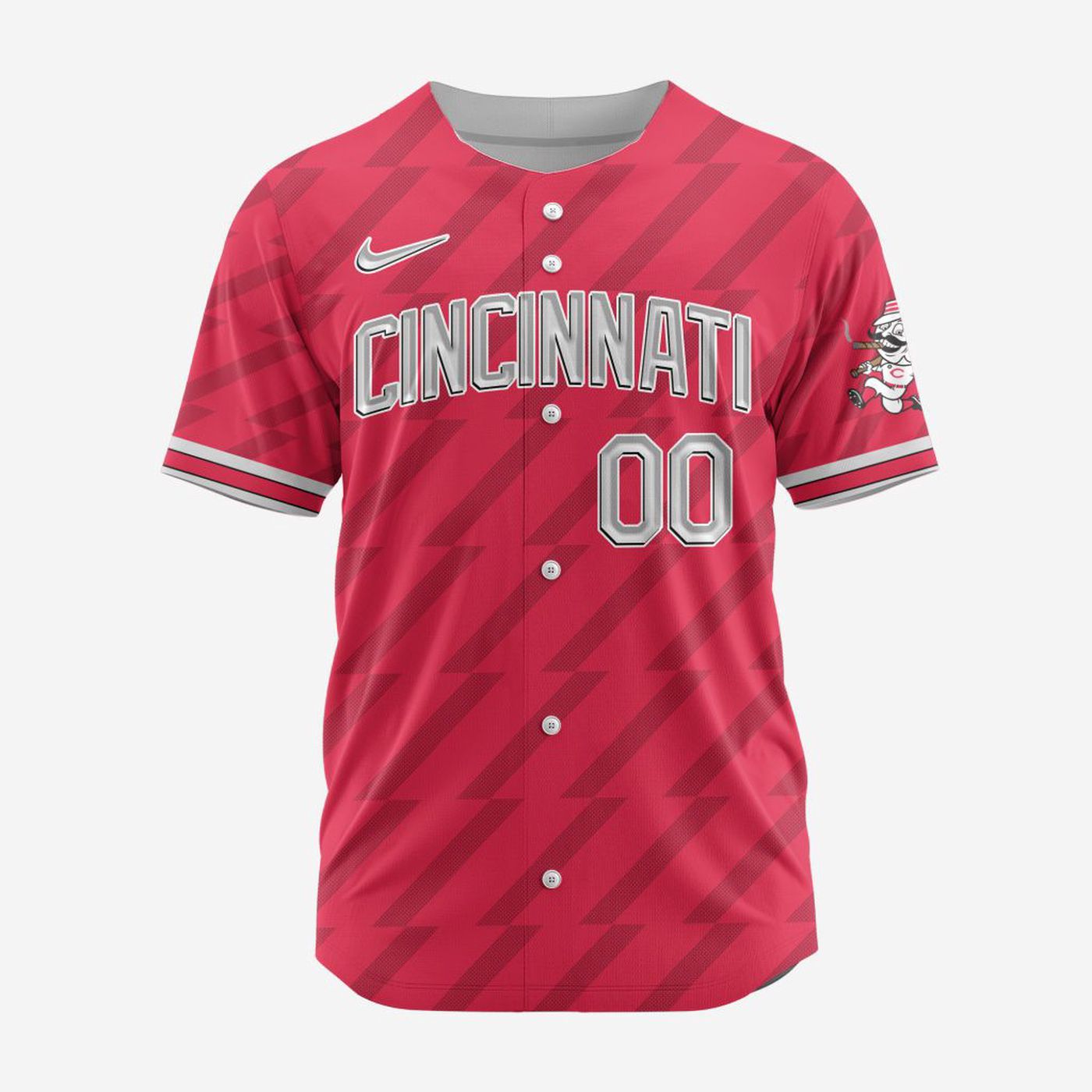 MLB Cincinnati Reds Personalized Alternate Design Concept Baseball Jersey 2404 - Bafud T-Shirts, Hoodie, Sweatshirt (Image 2)