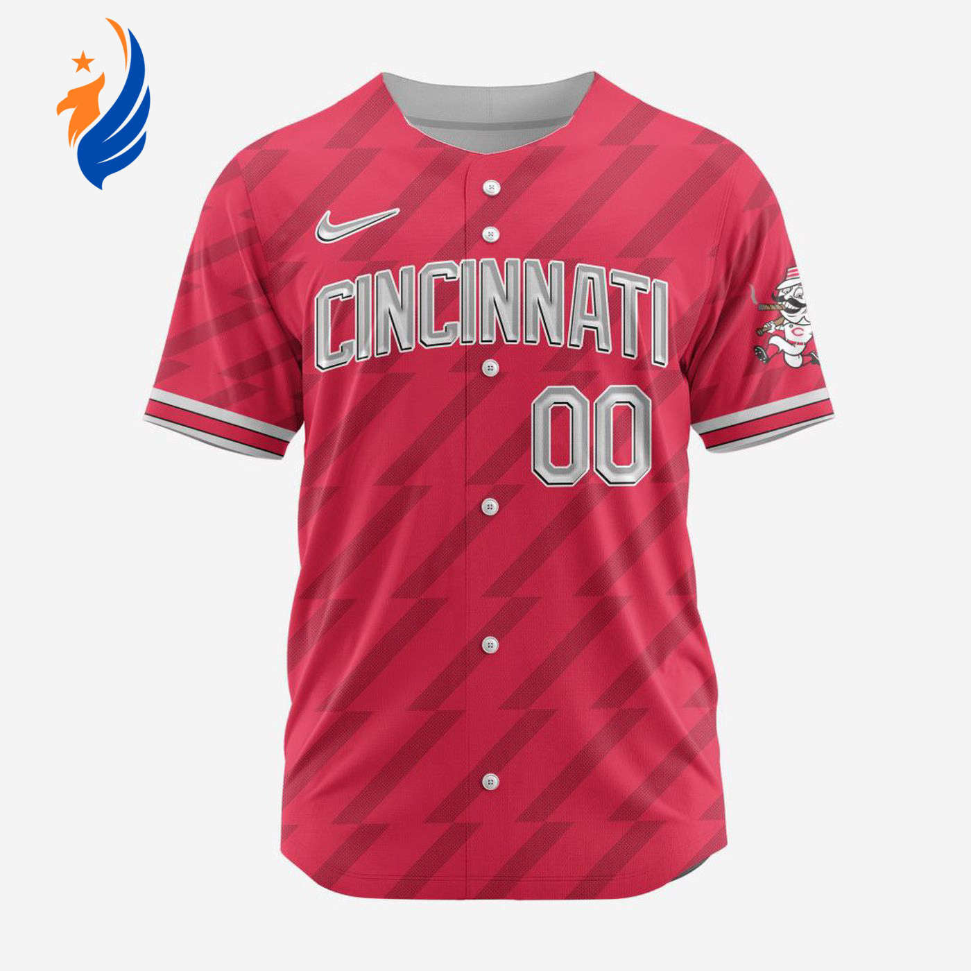 MLB Cincinnati Reds Personalized Alternate Design Concept Baseball Jersey 2404 - Bafud T-Shirts, Hoodie, Sweatshirt (Image 1)