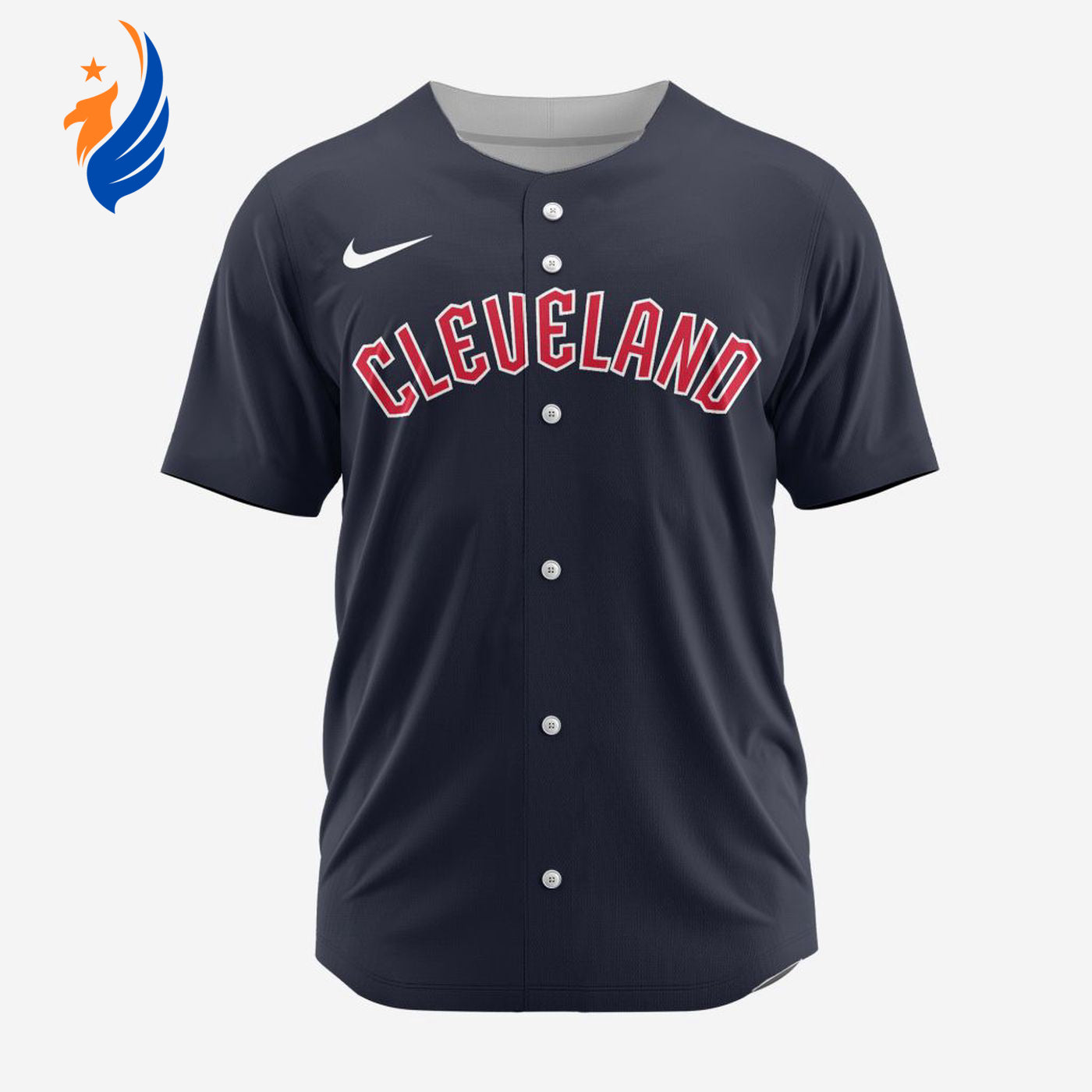 MLB Cleveland Guardians Personalized Alternate 02 Baseball Jersey - Bafud T-Shirts, Hoodie, Sweatshirt (Image 1)