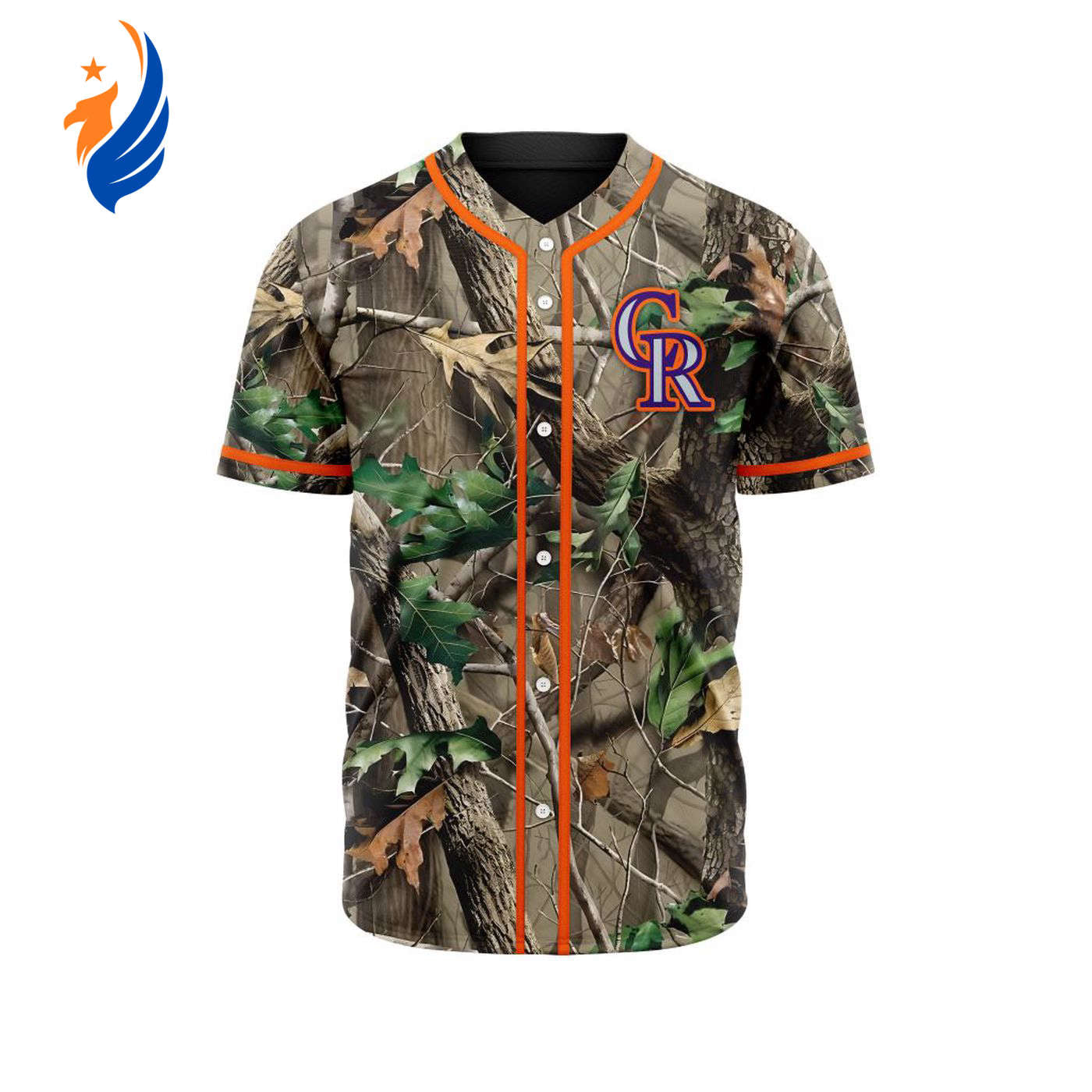 MLB Colorado Rockies Special Realtree Camo Hunting Baseball Jersey Gift for Men Women - Bafud T-Shirts, Hoodie,... (Image 1)