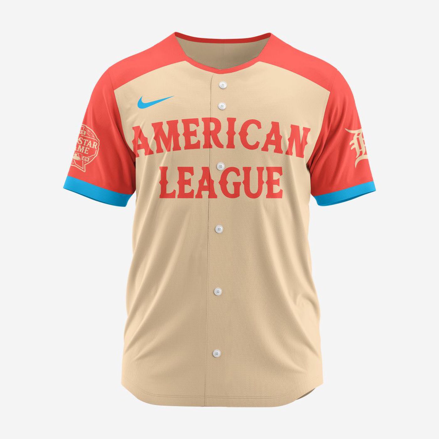 MLB Detroit Tigers Personalized 2024 All Star Game Baseball Jersey - Bafud T-Shirts, Hoodie, Sweatshirt (Image 2)