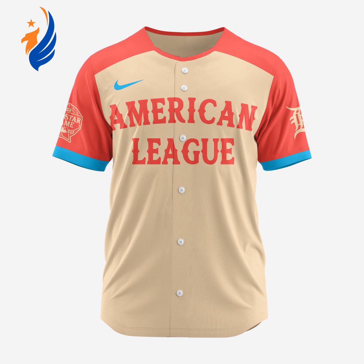 MLB Detroit Tigers Personalized 2024 All Star Game Baseball Jersey - Bafud T-Shirts, Hoodie, Sweatshirt (Image 1)