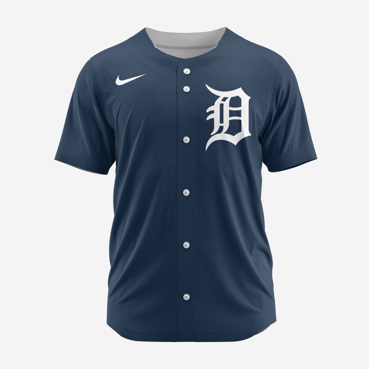 MLB Detroit Tigers Personalized Alternate Design Concept Baseball Jersey 2402 - Bafud T-Shirts, Hoodie, Sweatshirt (Image 2)