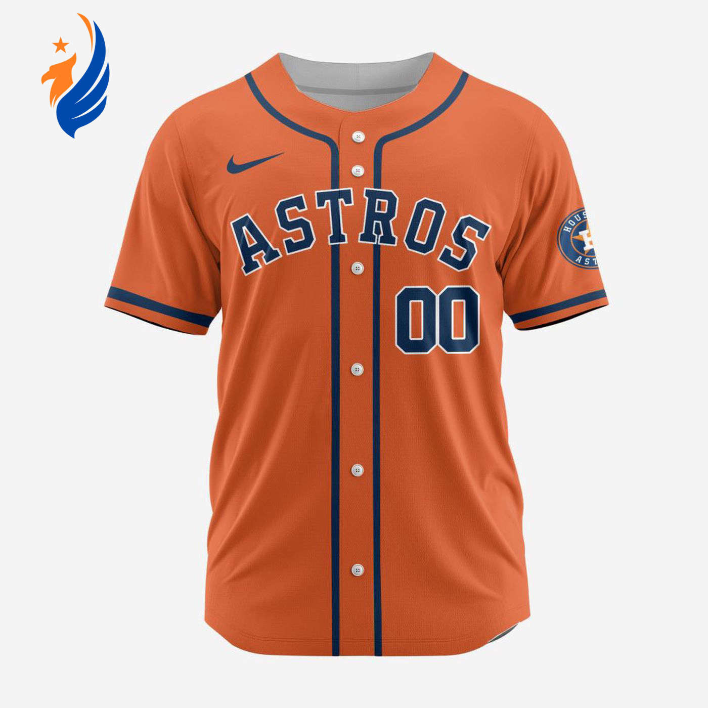 MLB Houston Astros Personalized Alternate Baseball Jersey - Bafud T-Shirts, Hoodie, Sweatshirt | WearSparks.com (Image 1)