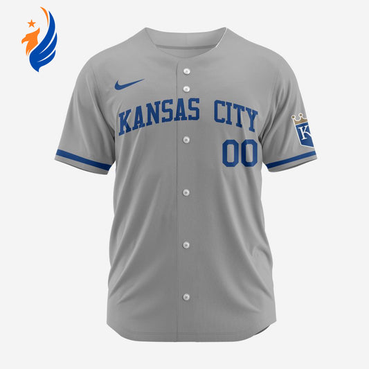 MLB Kansas City Royals Personalized 2024 Road Baseball Jersey - Bafud T-Shirts, Hoodie, Sweatshirt | WearSparks.com (Image 1)