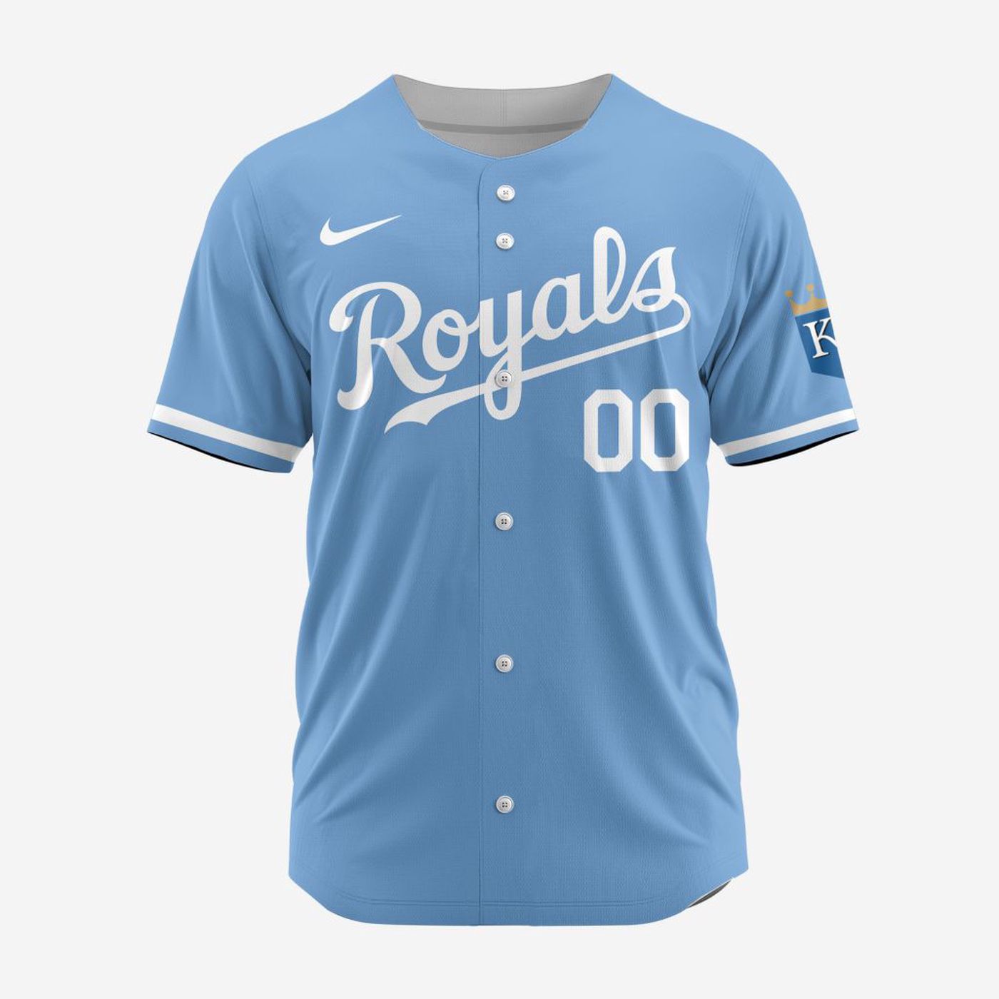 MLB Kansas City Royals Personalized Alternate Baseball Jersey - Bafud T-Shirts, Hoodie, Sweatshirt | WearSparks.com (Image 2)