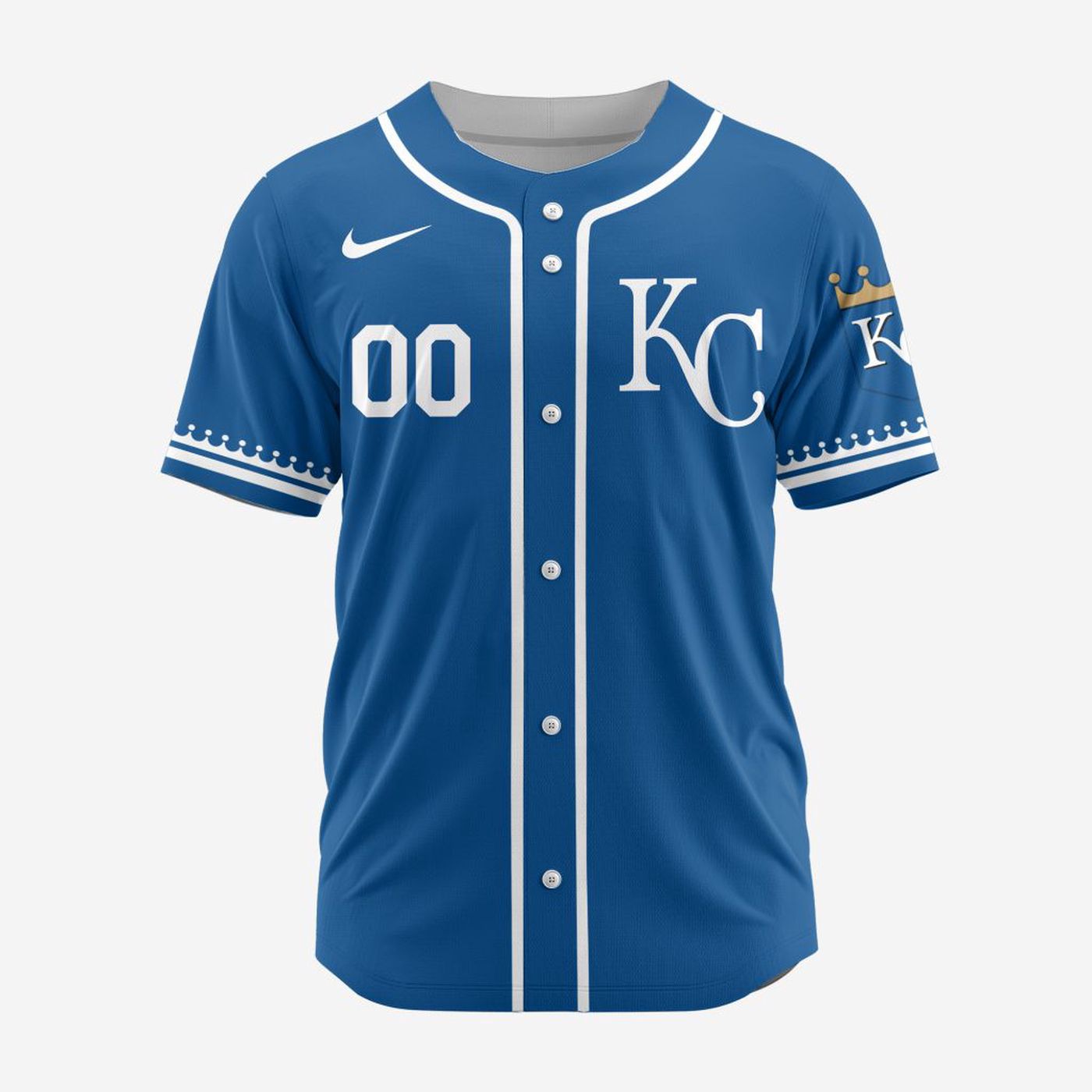 MLB Kansas City Royals Personalized Alternate Design Concept Baseball Jersey 2402 - Bafud T-Shirts, Hoodie,... (Image 3)