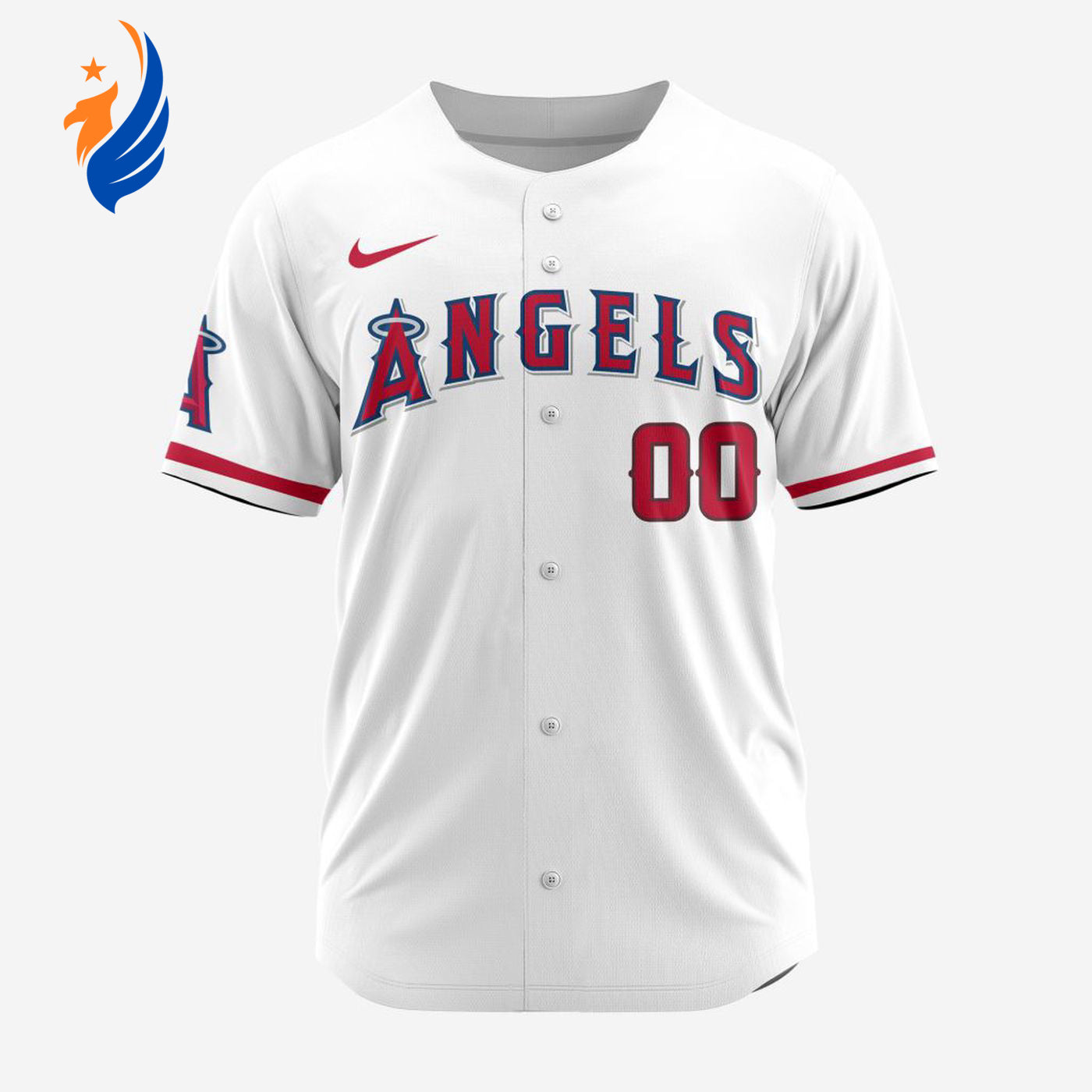 MLB Los Angeles Angels Personalized 2024 Home Baseball Jersey - Bafud T-Shirts, Hoodie, Sweatshirt | WearSparks.com (Image 1)