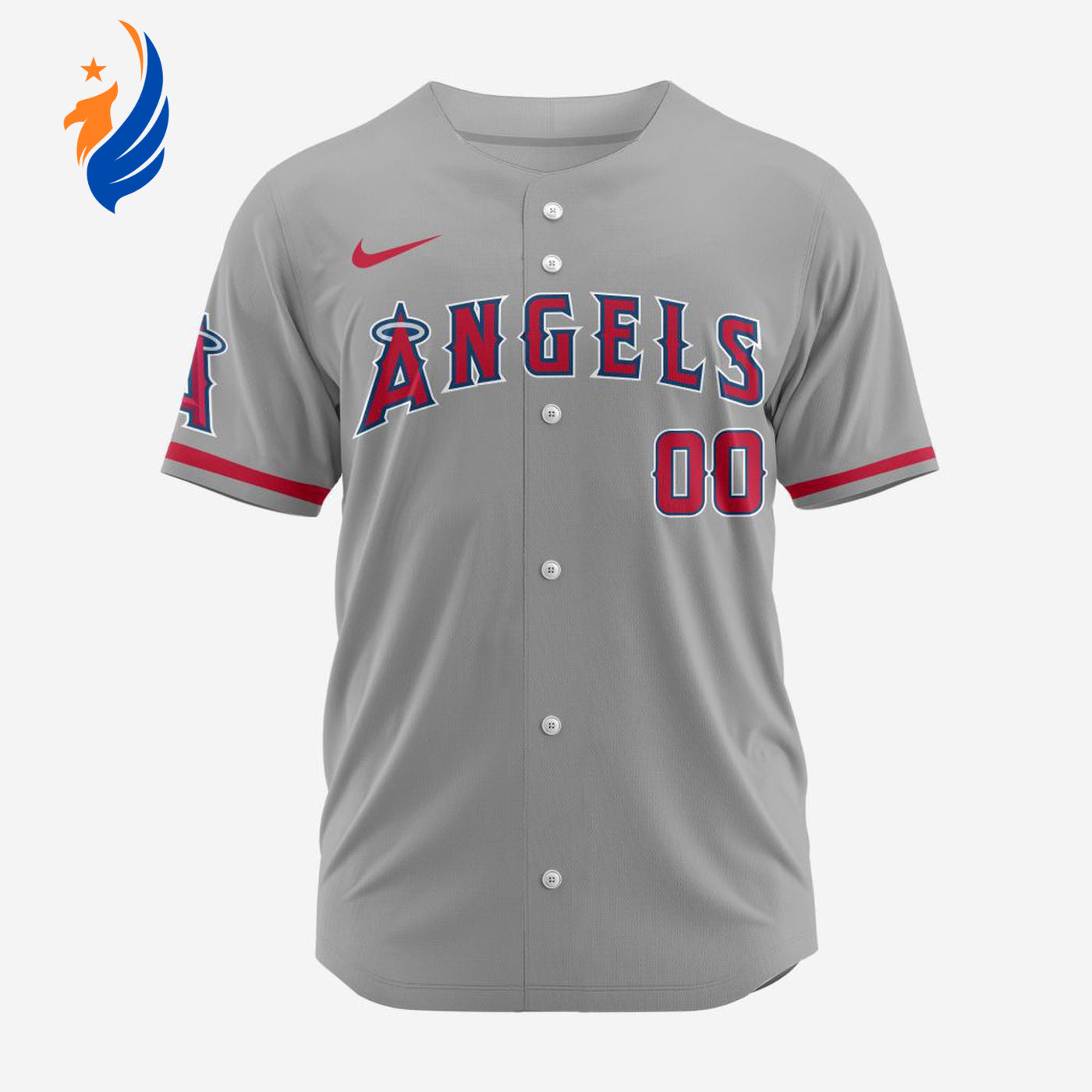 MLB Los Angeles Angels Personalized 2024 Road Baseball Jersey - Bafud T-Shirts, Hoodie, Sweatshirt | WearSparks.com (Image 1)