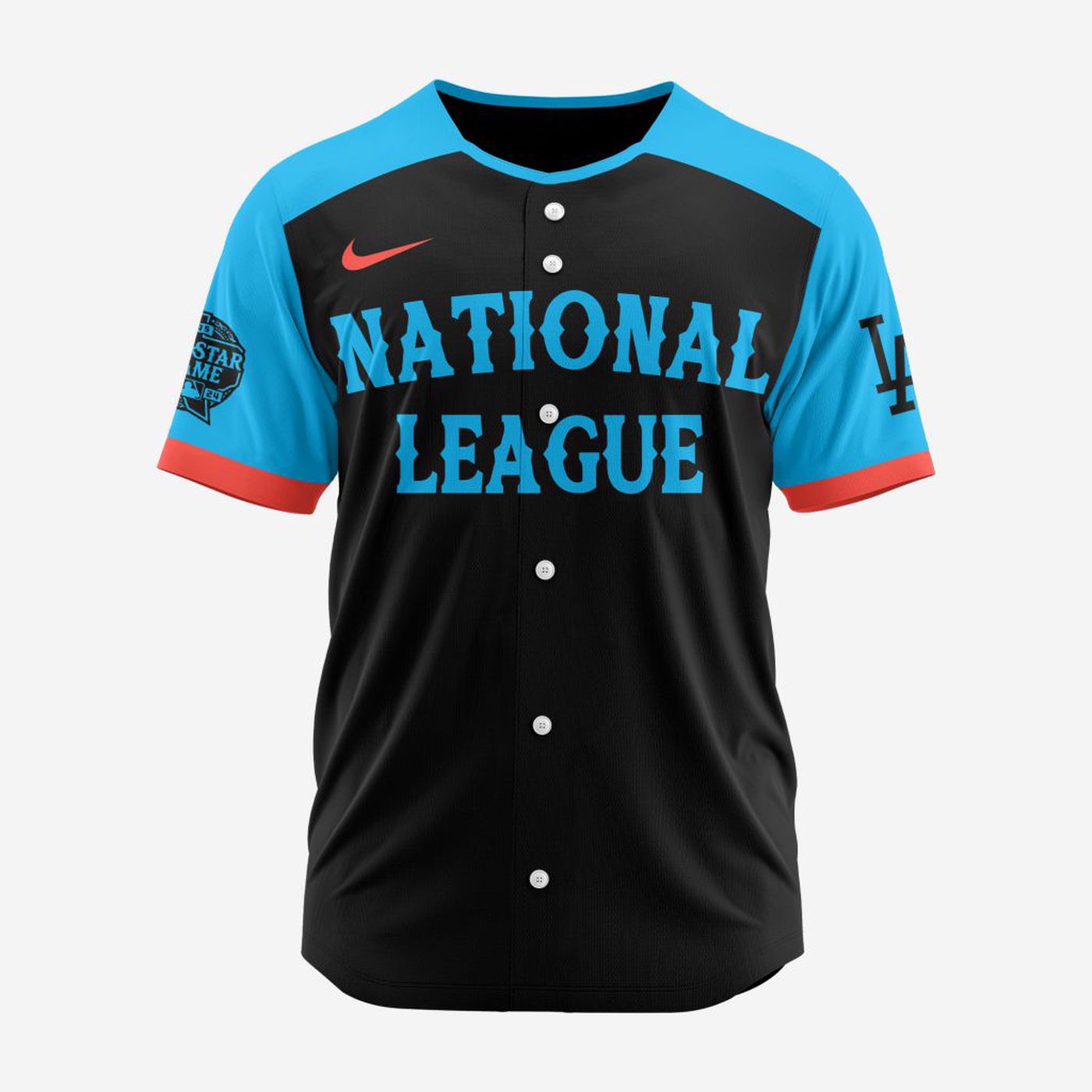 MLB Los Angeles Dodgers Personalized 2024 All Star Game Baseball Jersey - Bafud T-Shirts, Hoodie, Sweatshirt (Image 3)