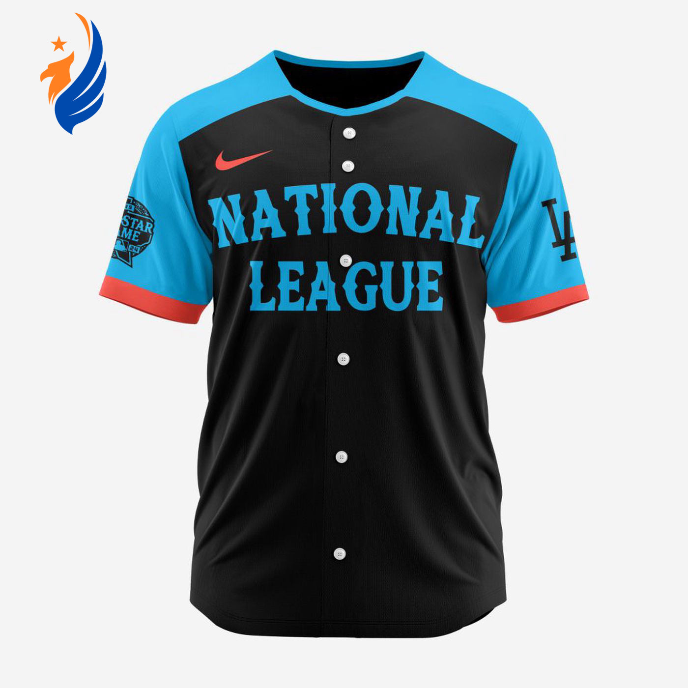 MLB Los Angeles Dodgers Personalized 2024 All Star Game Baseball Jersey - Bafud T-Shirts, Hoodie, Sweatshirt (Image 1)
