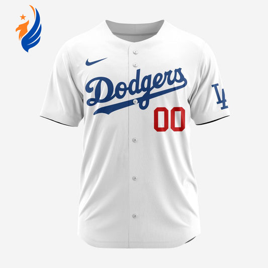 MLB Los Angeles Dodgers Personalized 2024 Home Baseball Jersey - Bafud T-Shirts, Hoodie, Sweatshirt (Image 1)