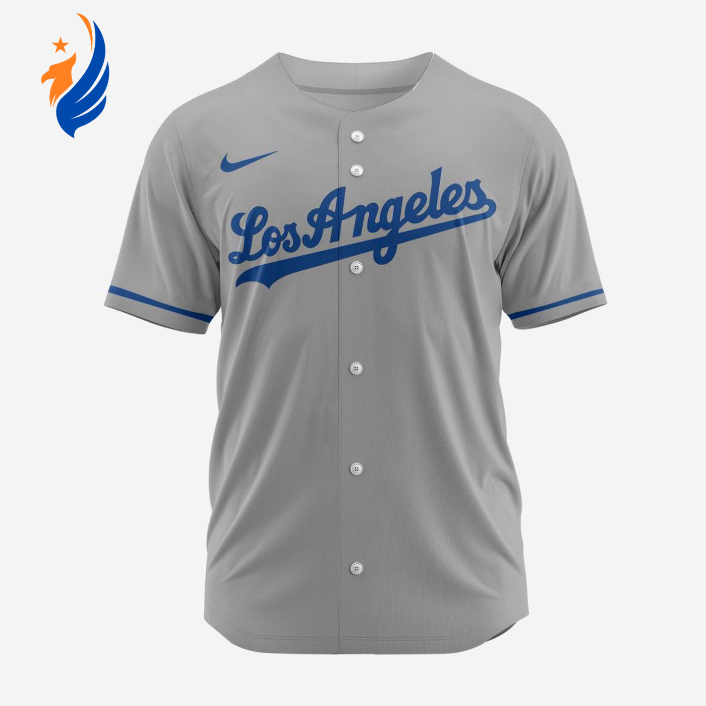 MLB Los Angeles Dodgers Personalized 2024 Road Baseball Jersey - Bafud T-Shirts, Hoodie, Sweatshirt (Image 1)