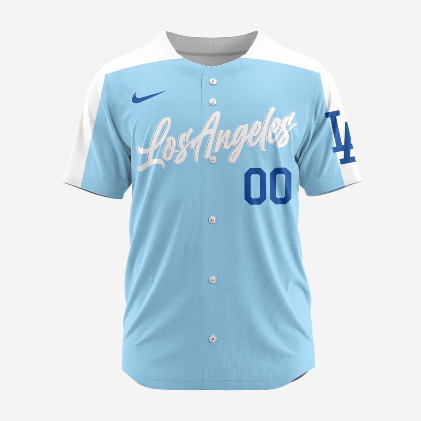 MLB Los Angeles Dodgers Personalized Alternate Design Concept Baseball Jersey 2402 - Bafud T-Shirts, Hoodie,... (Image 2)