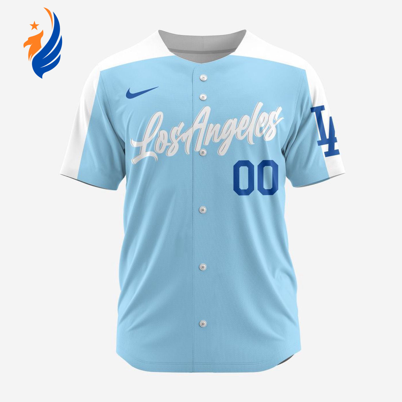 MLB Los Angeles Dodgers Personalized Alternate Design Concept Baseball Jersey 2402 - Bafud T-Shirts, Hoodie,... (Image 1)