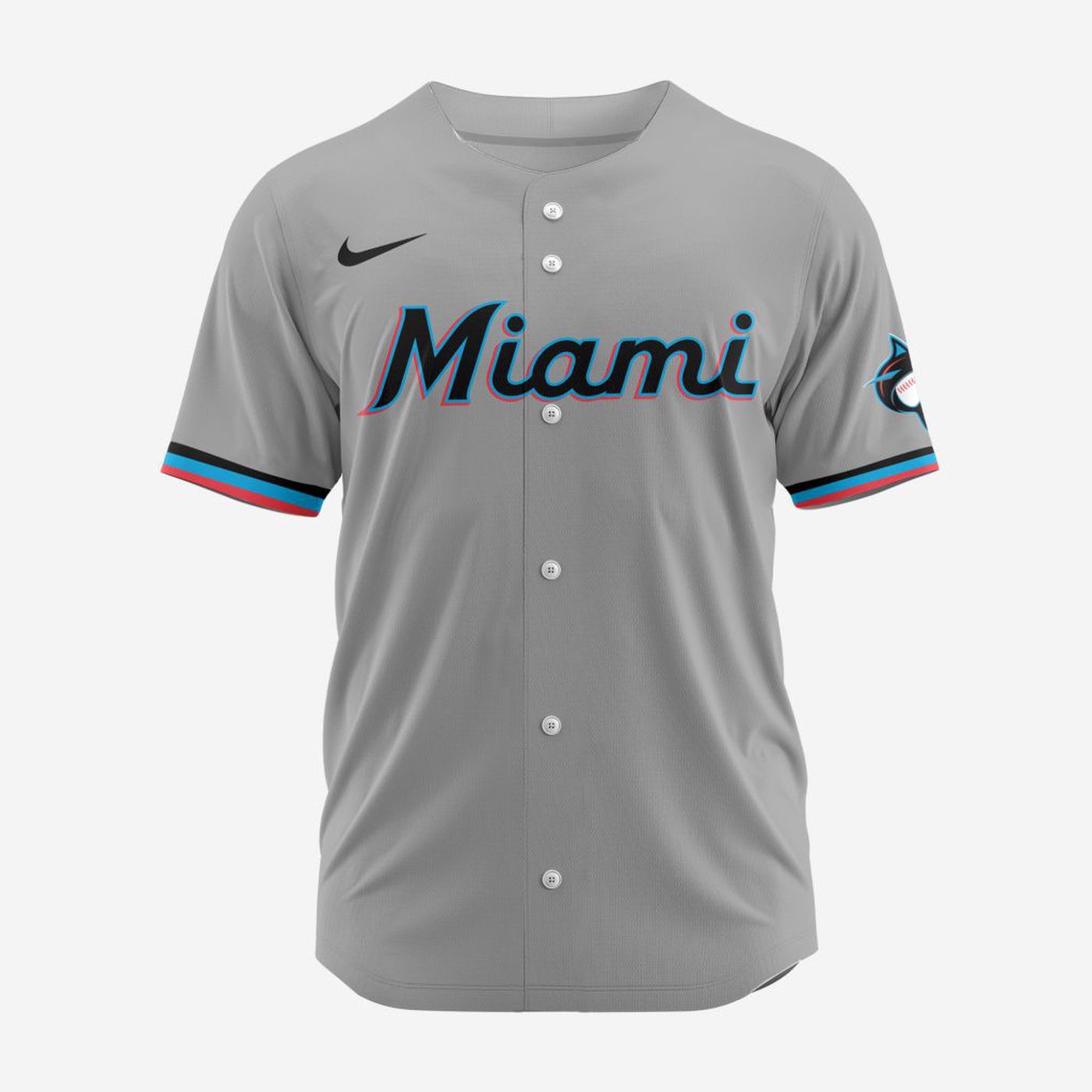 MLB Miami Marlins Personalized 2024 Road Baseball Jersey - Bafud T-Shirts, Hoodie, Sweatshirt | WearSparks.com (Image 3)