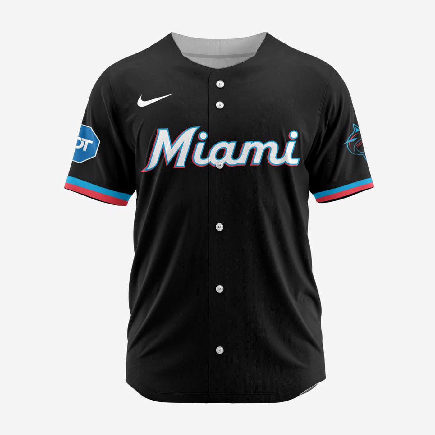 MLB Miami Marlins Personalized Alternate Baseball Jersey - Bafud T-Shirts, Hoodie, Sweatshirt | WearSparks.com (Image 2)