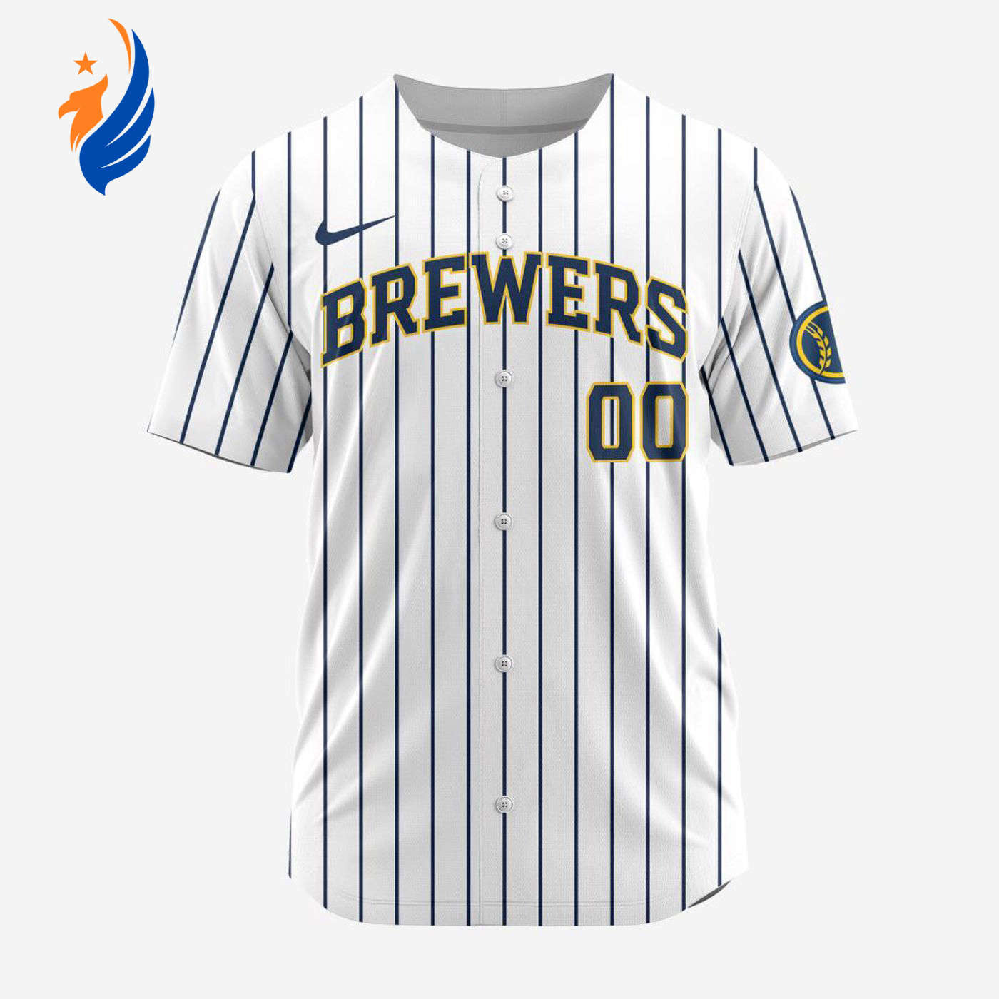 MLB Milwaukee Brewers Personalized Alternate Baseball Jersey - Bafud T-Shirts, Hoodie, Sweatshirt | WearSparks.com (Image 1)
