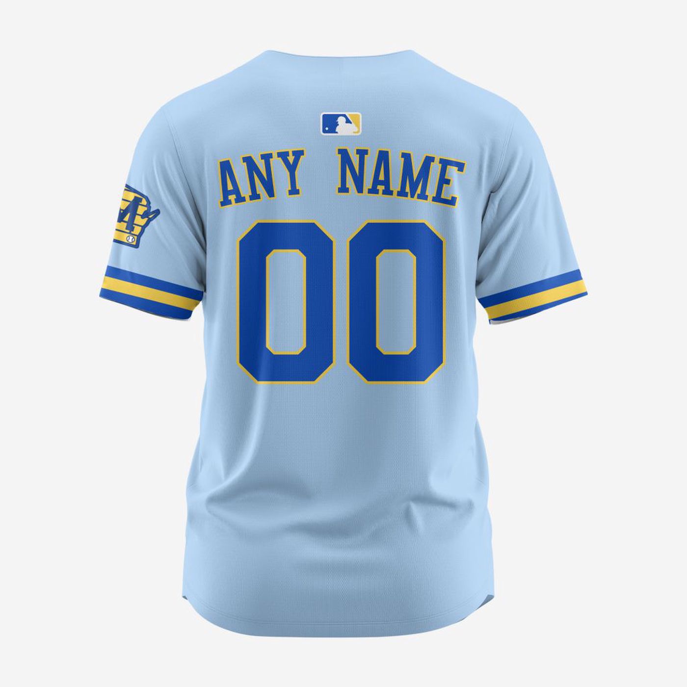 MLB Milwaukee Brewers Personalized Alternate Design Concept Baseball Jersey 2402 - Bafud T-Shirts, Hoodie,... (Image 2)