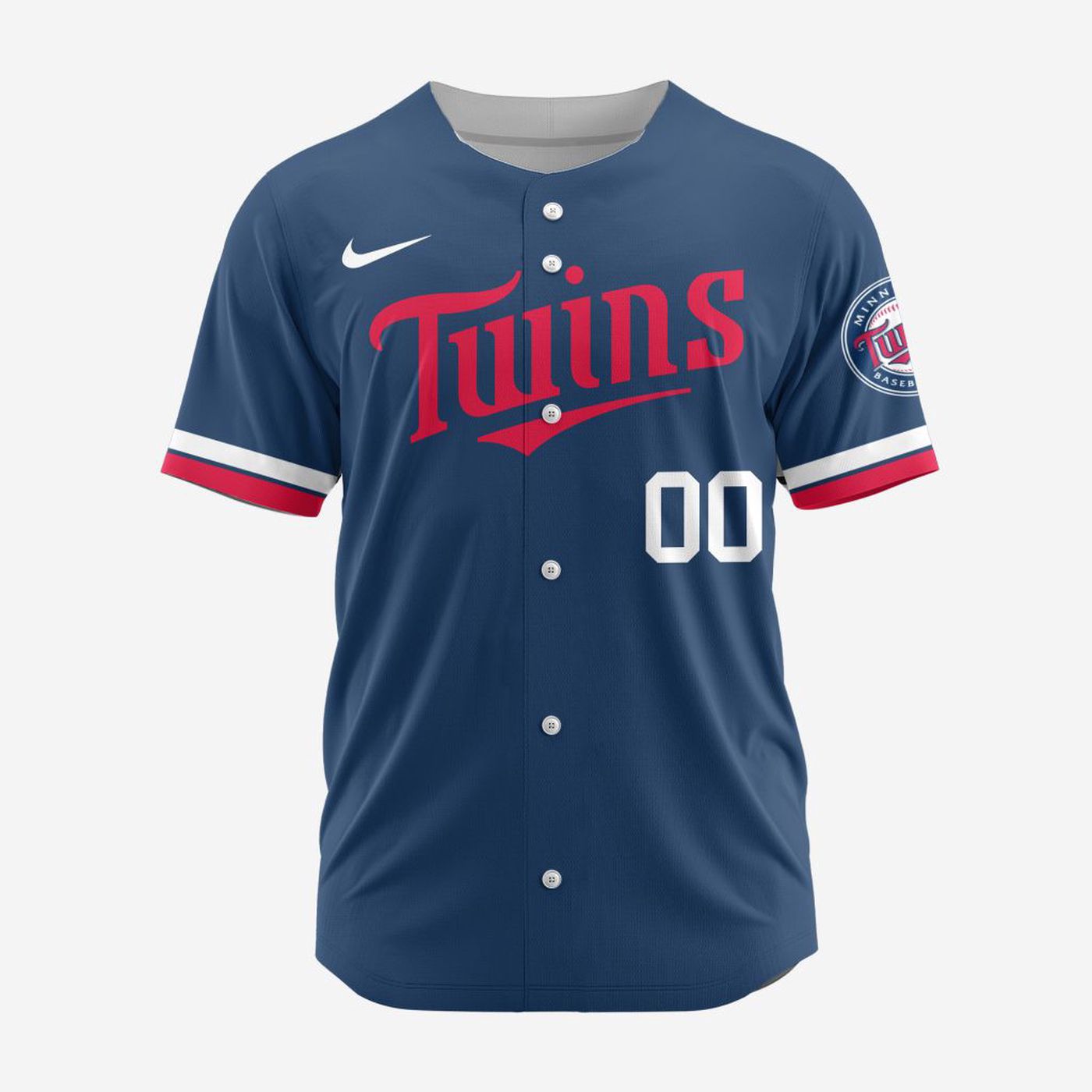 MLB Minnesota Twins Personalized Alternate Design Concept Baseball Jersey 2402 - Bafud T-Shirts, Hoodie, Sweatshirt (Image 2)