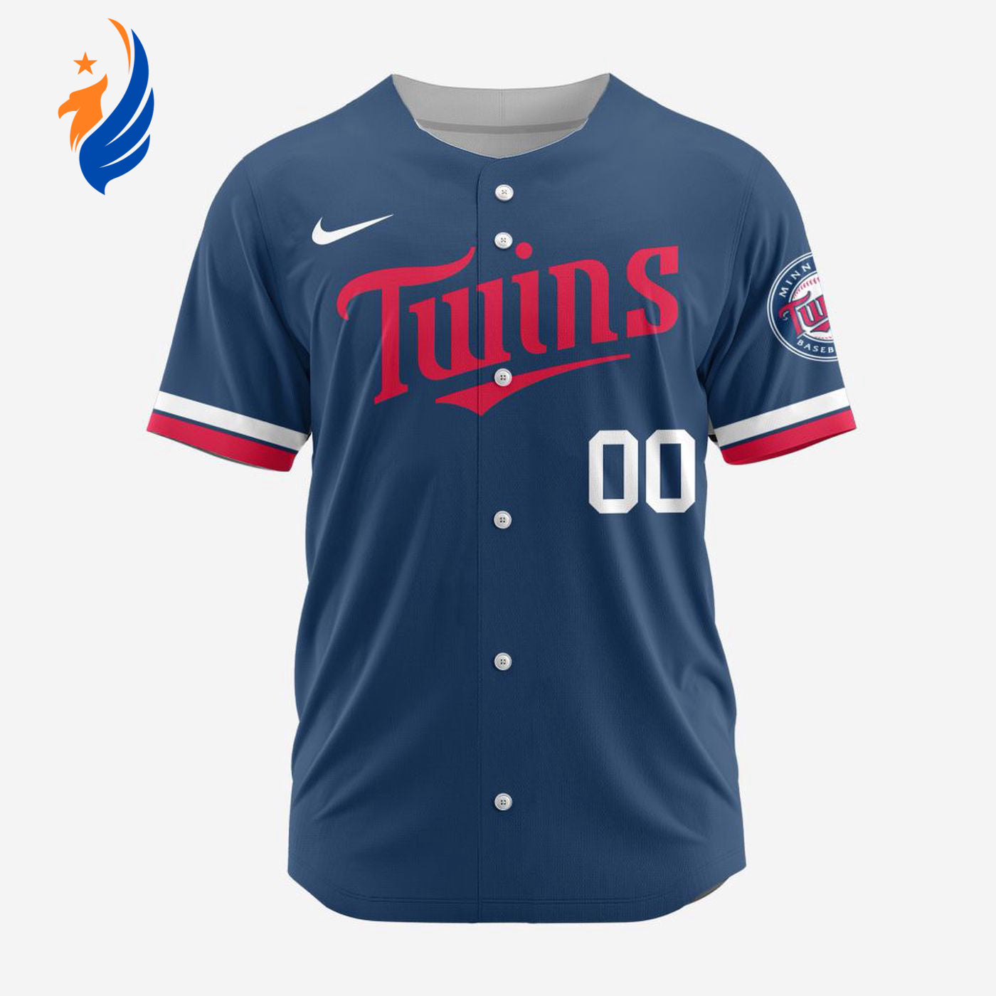 MLB Minnesota Twins Personalized Alternate Design Concept Baseball Jersey 2402 - Bafud T-Shirts, Hoodie, Sweatshirt (Image 1)